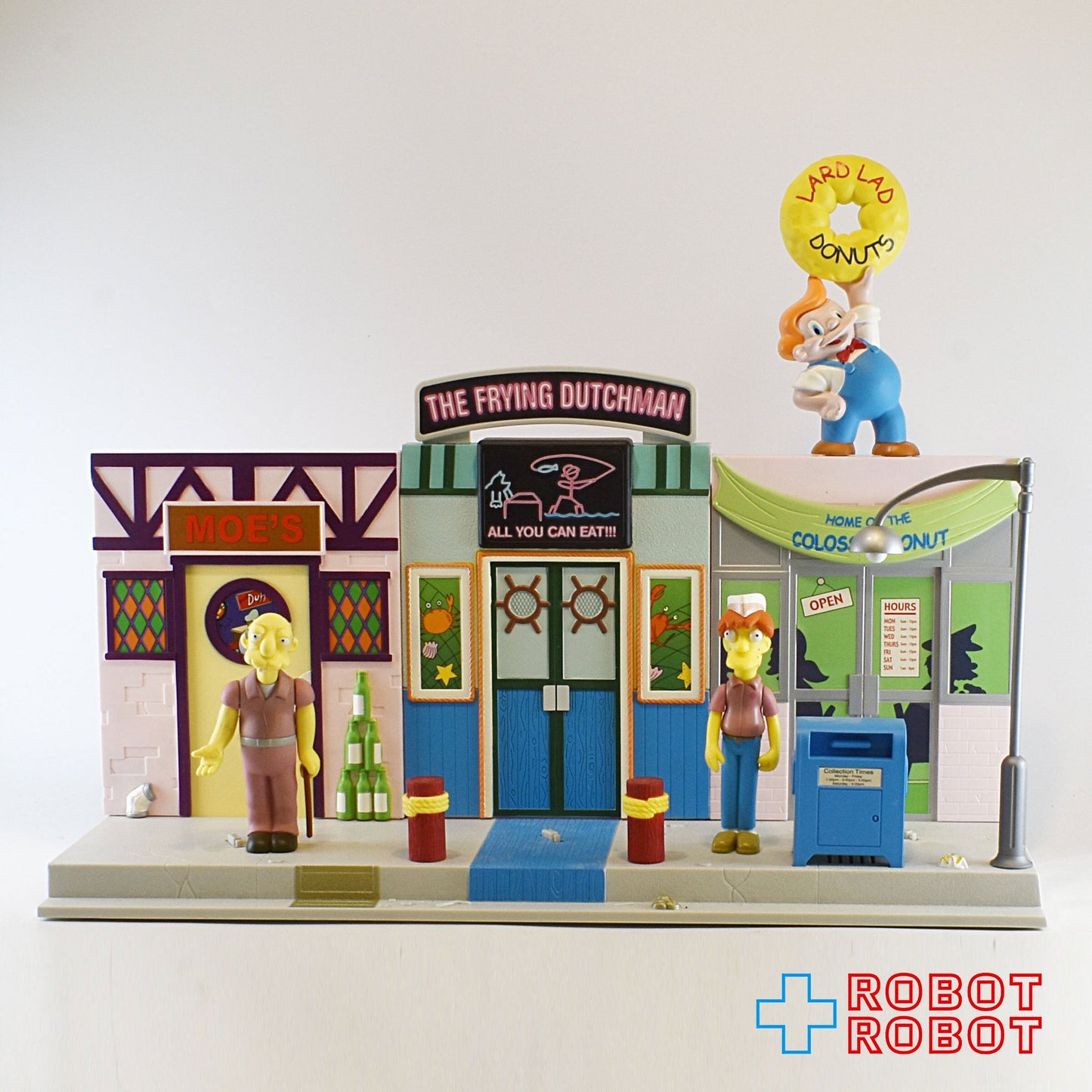 プレイメイツ シンプソンズ メインストリート プレイセットアクションフィギュア トイザらス限定 開封完品