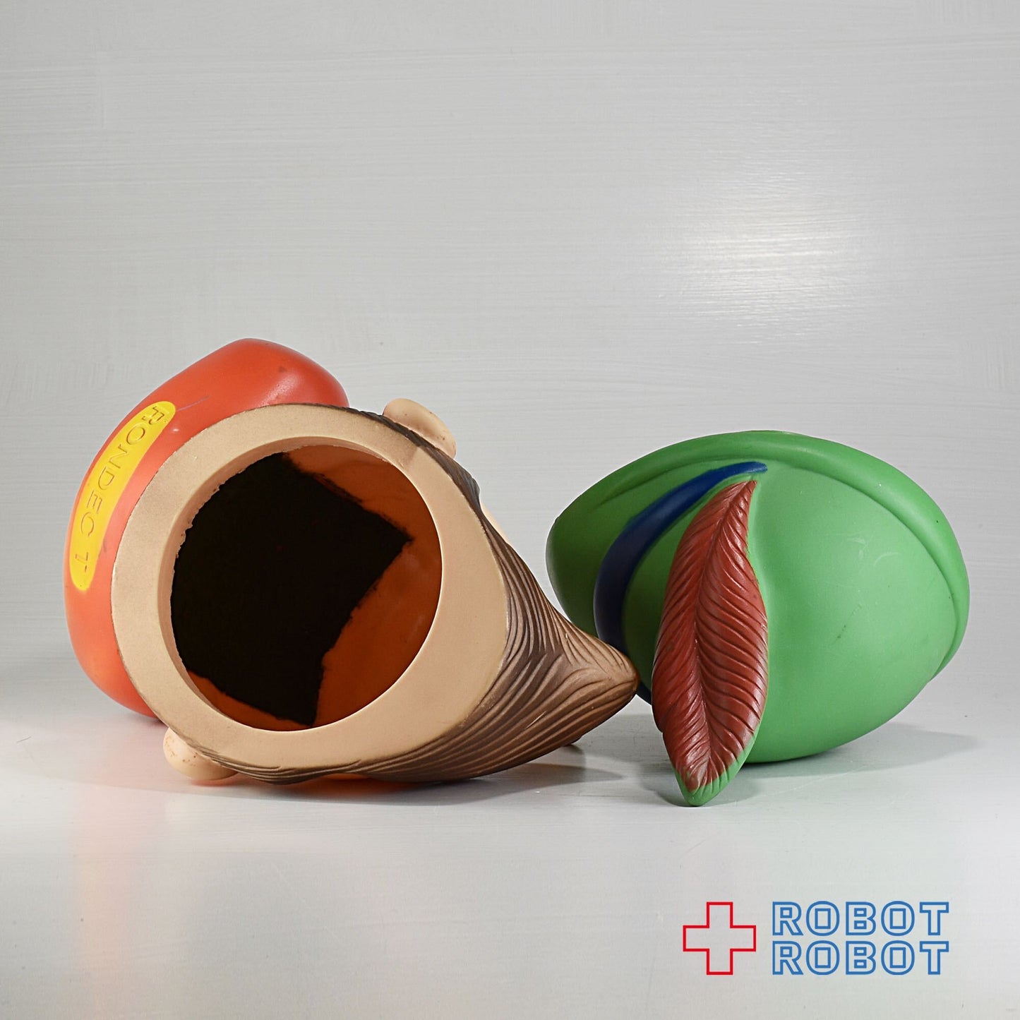 ピノキオの頭 ソフビ製コンテナ フィギュア