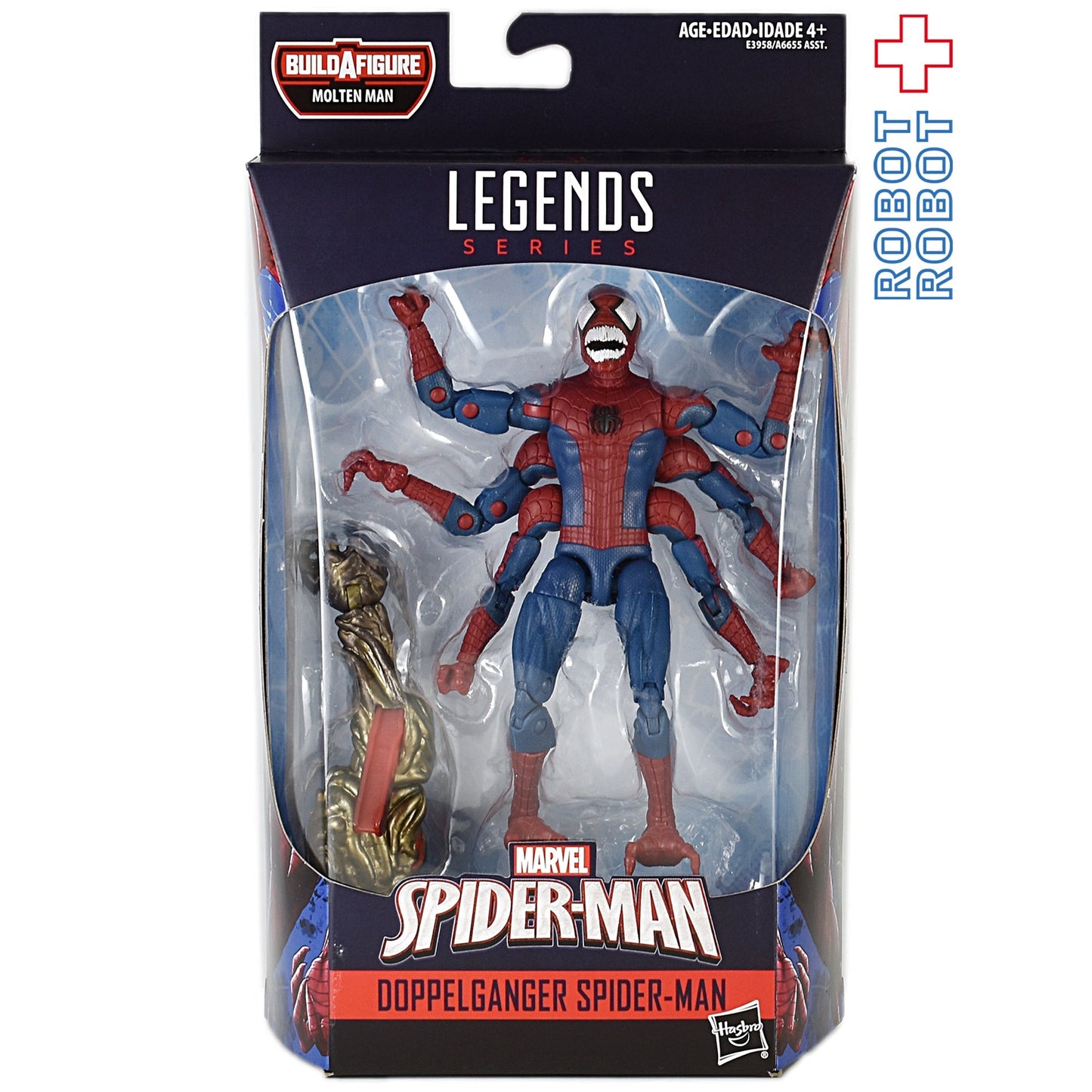 マーベルレジェンド Spider-Man スパイダーマン ファー・フロム・ホーム モルテンマン ビルド ドッペルゲンガー スパイダーマン