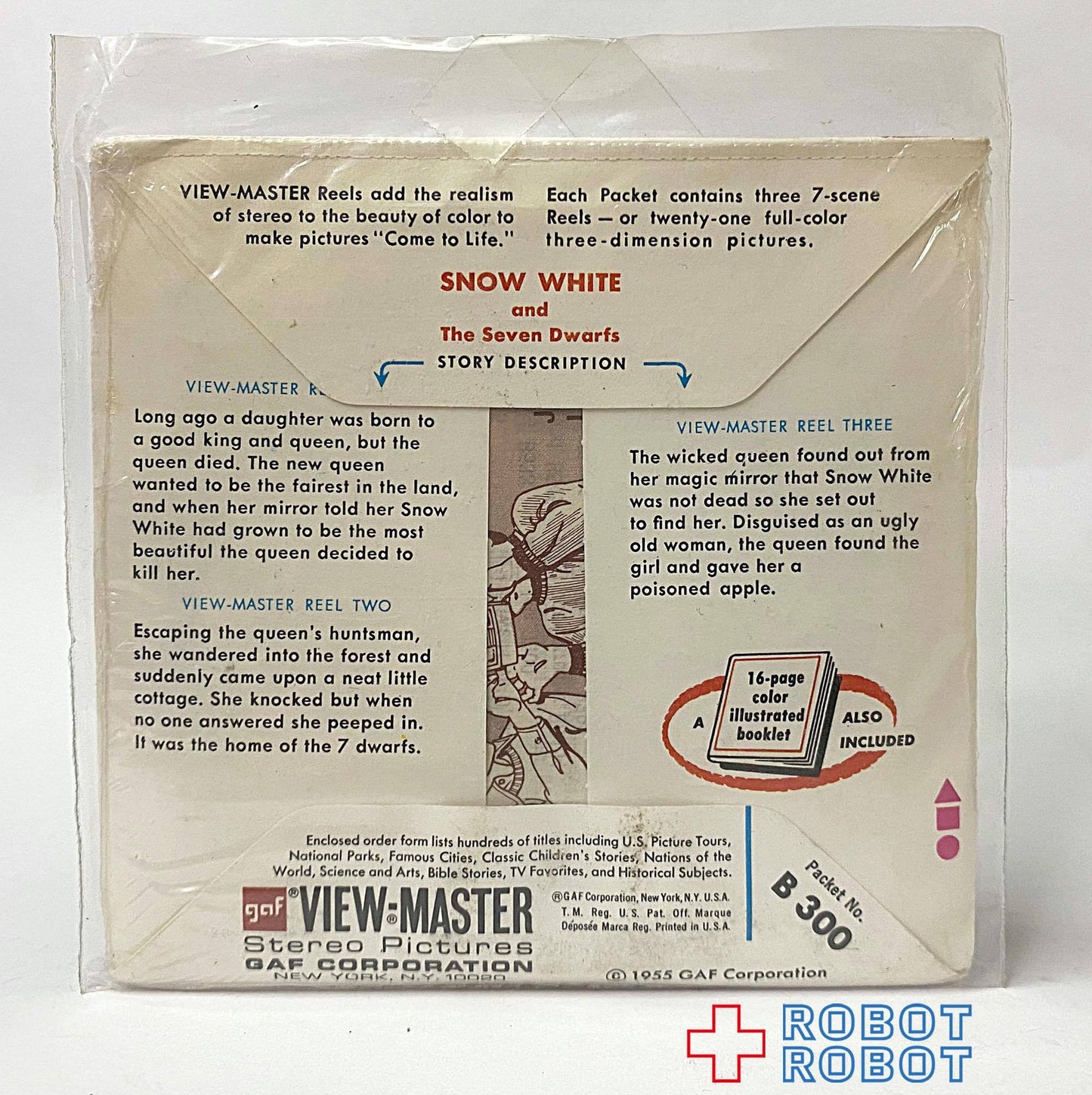 ビューマスター スノー ホワイト & ザ セブン ドワーフス シュリンク未開封