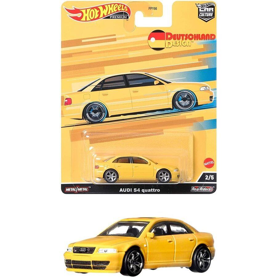 ホットウィール カーカルチャー ドイチュラント デザイン アウディ S4 クワトロ