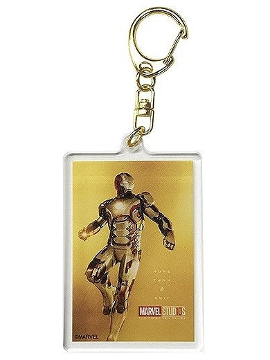 インロック マーベルスタジオ 10th アニバーサリー/ アクリルキーホルダー B アイアンマン