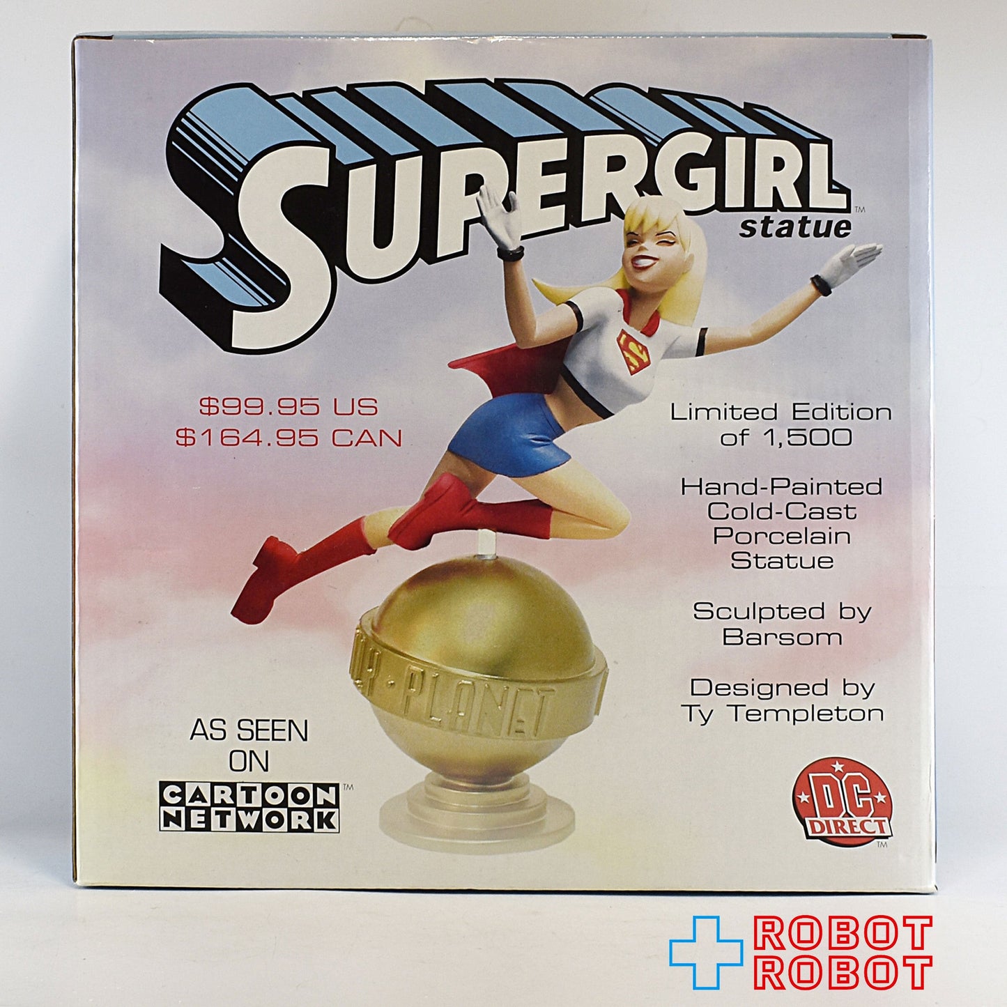 DCダイレクト スーパーマン・アニメイテッド・シリーズ スーパーガール スタチュー 箱入