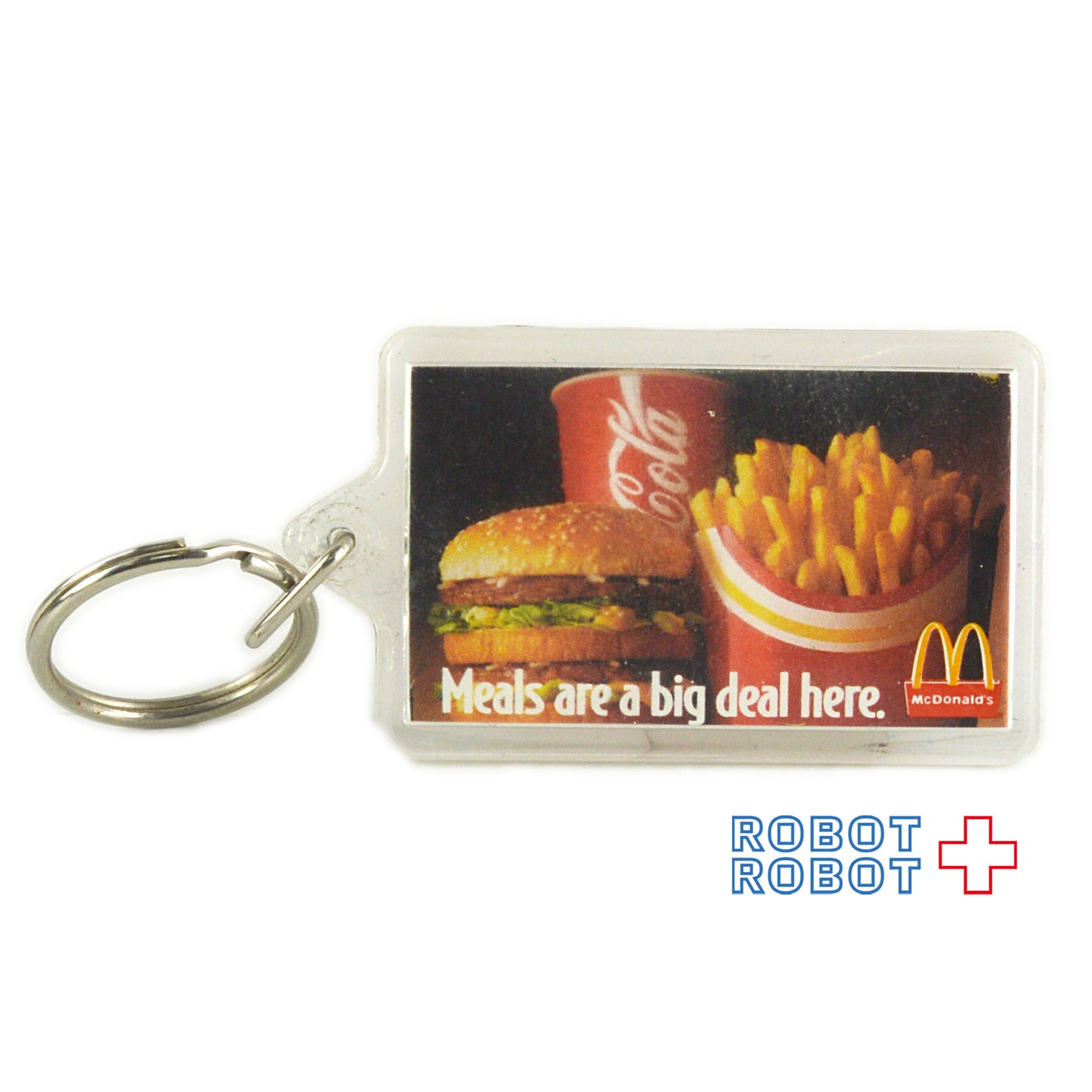 マクドナルド アクリル・キーチェーン MEALS ARE A BIG DEAL HERE