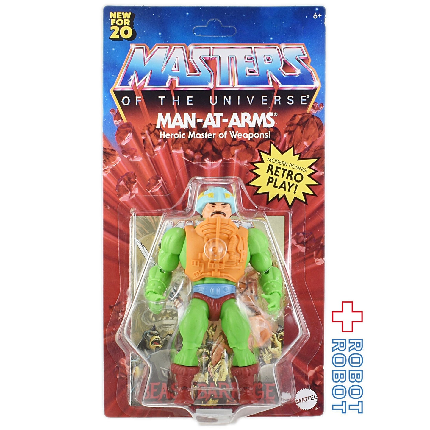 マテル MOTU マスターズ・オブ・ザ・ユニバース オリジンズ 5.5インチ マンアットアームズ アクションフィギュア
