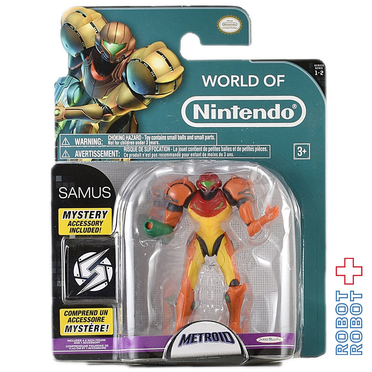 ワールドオブニンテンドー メトロイド サムス 4インチ アクションフィギュア