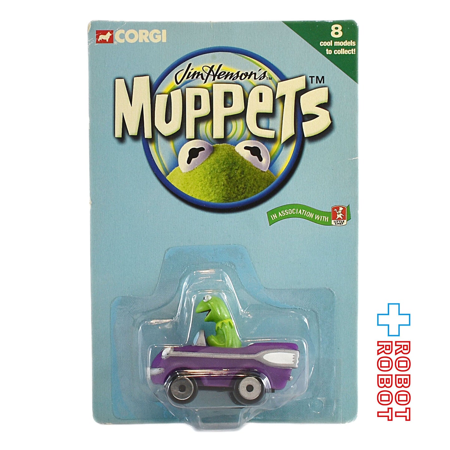 コーギー社 マペッツ カーミット 紫のフライヤー ダイキャストミニカーフィギュア 未開封