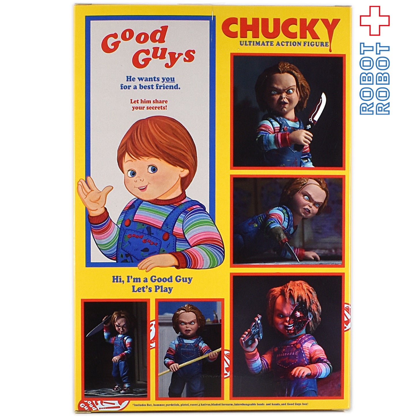 NECA チャイルド・プレイ アルティメット チャッキー 7インチ アクションフィギュア