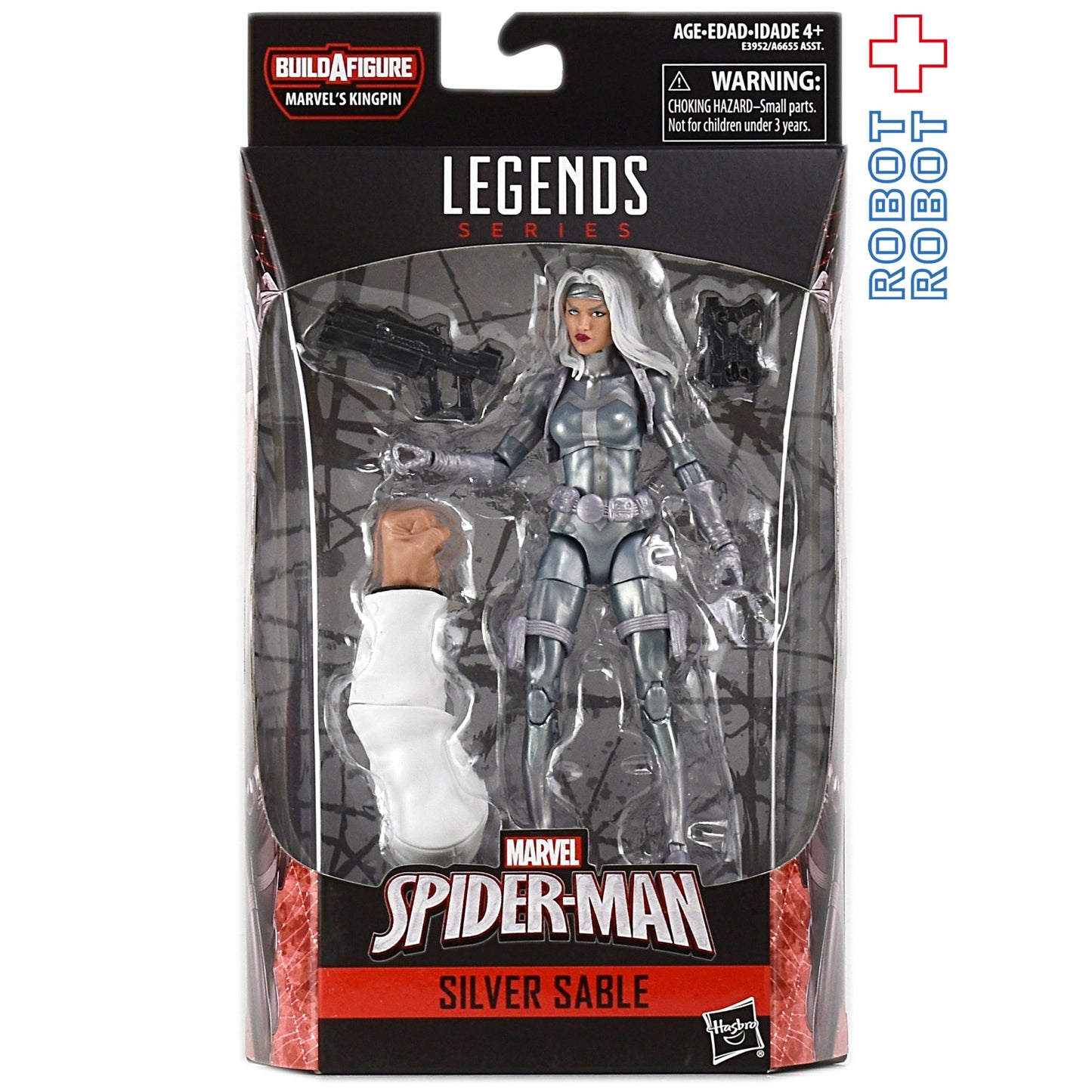 マーベルレジェンド スパイダーマン シリーズ9.0 キングピン・ビルド シルバーセーブル