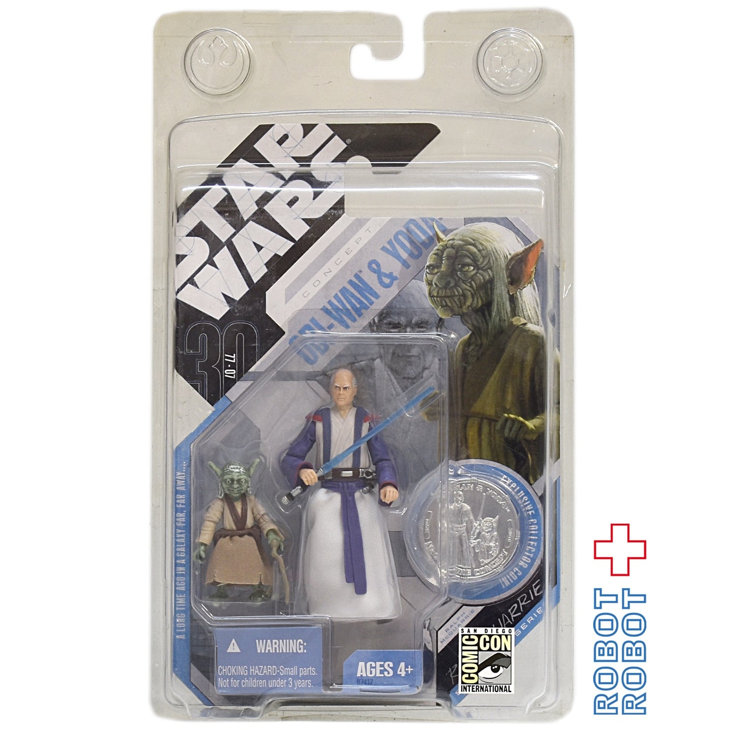 スター・ウォーズ 30TH オビ=ワン & ヨーダ マクォーリコンセプト アクションフィギュア MOC SDCC限定 US版