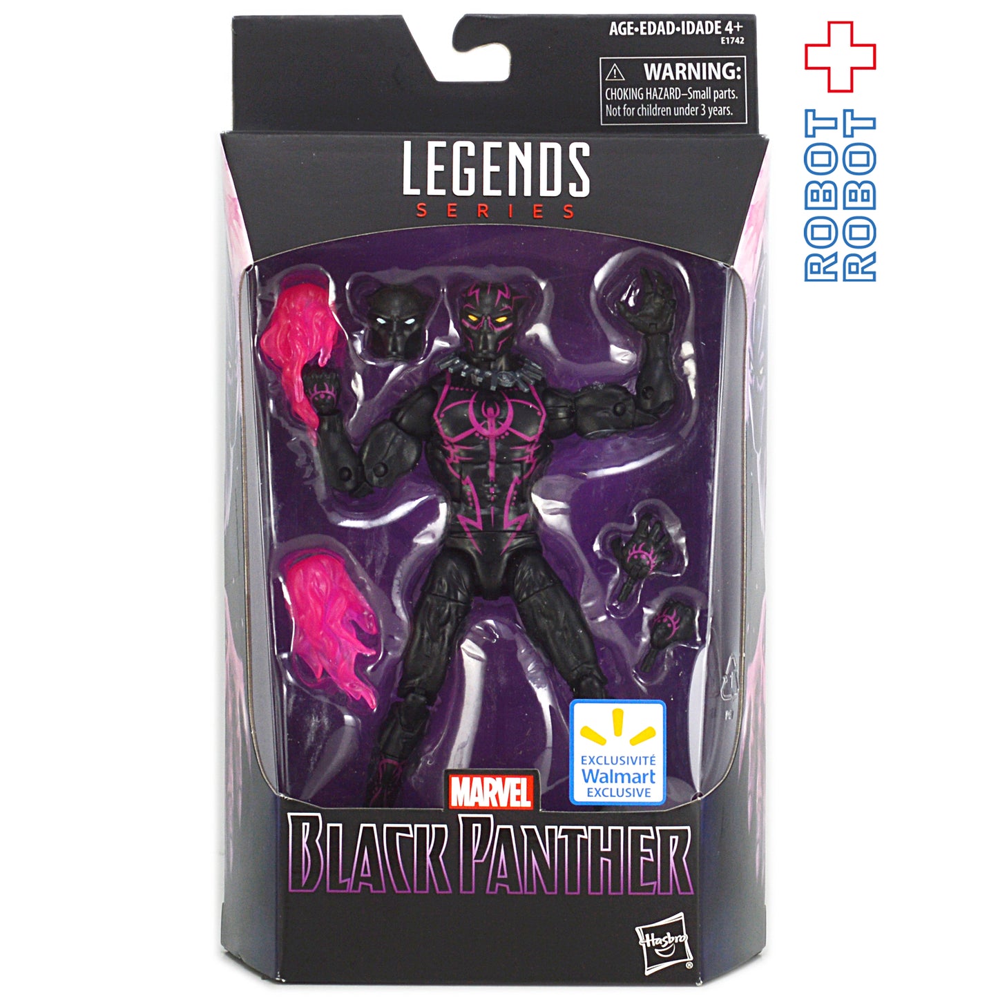 マーベルレジェンド ウォルマート限定 ヴィブラニウムスーツver ブラックパンサー.