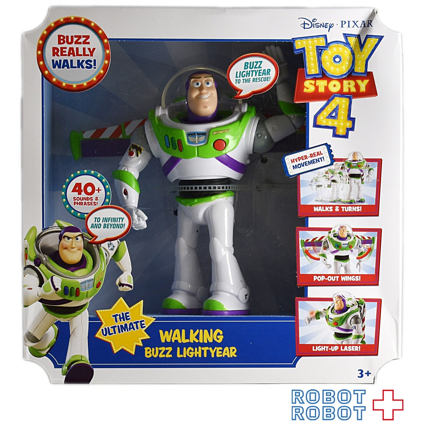 マテル トイストーリー4 ウォーキング バズ・ライトイヤー アクション フィギュア