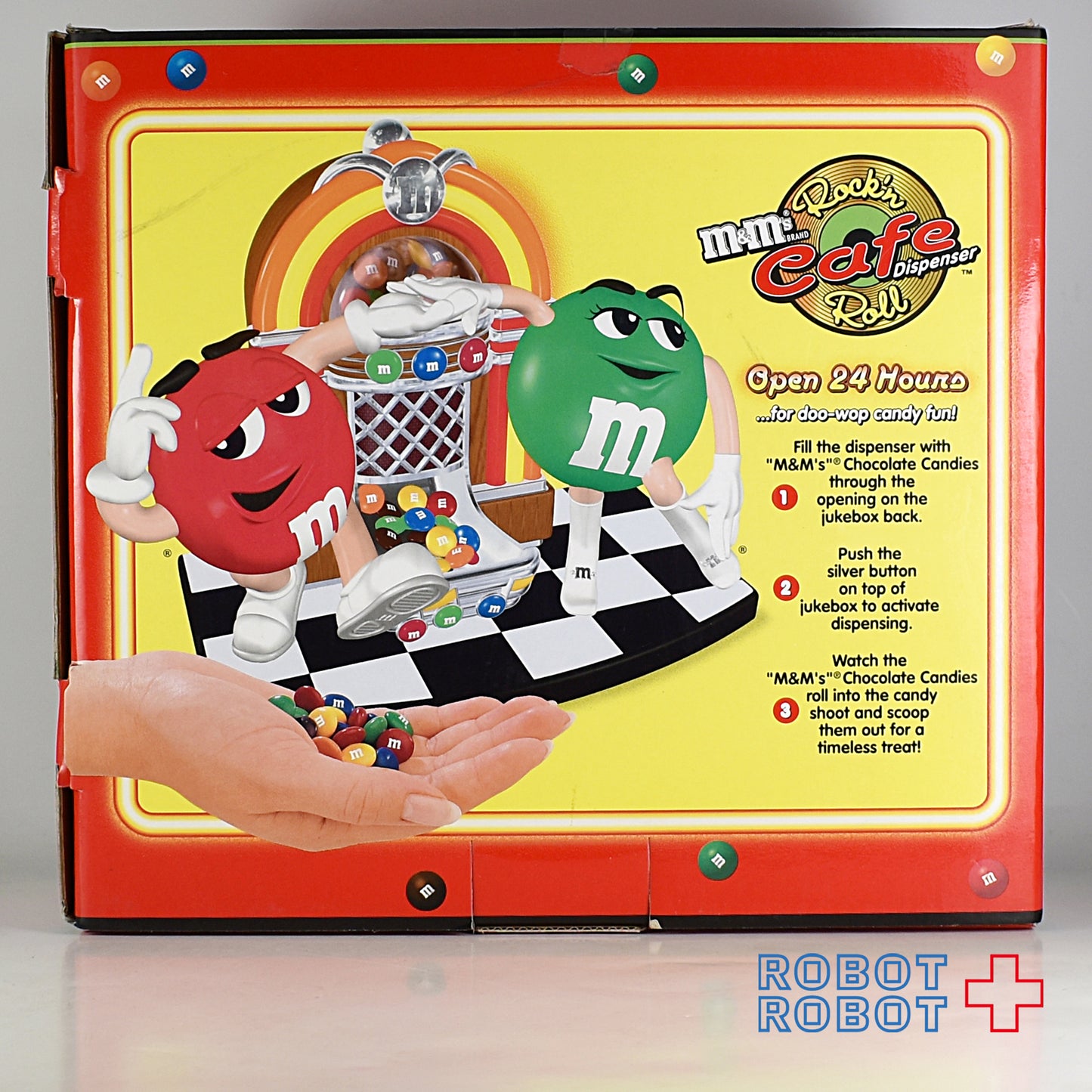 M&M's ディスペンサー ジュークボックス ロックンロールカフェ エムアンドエムズ