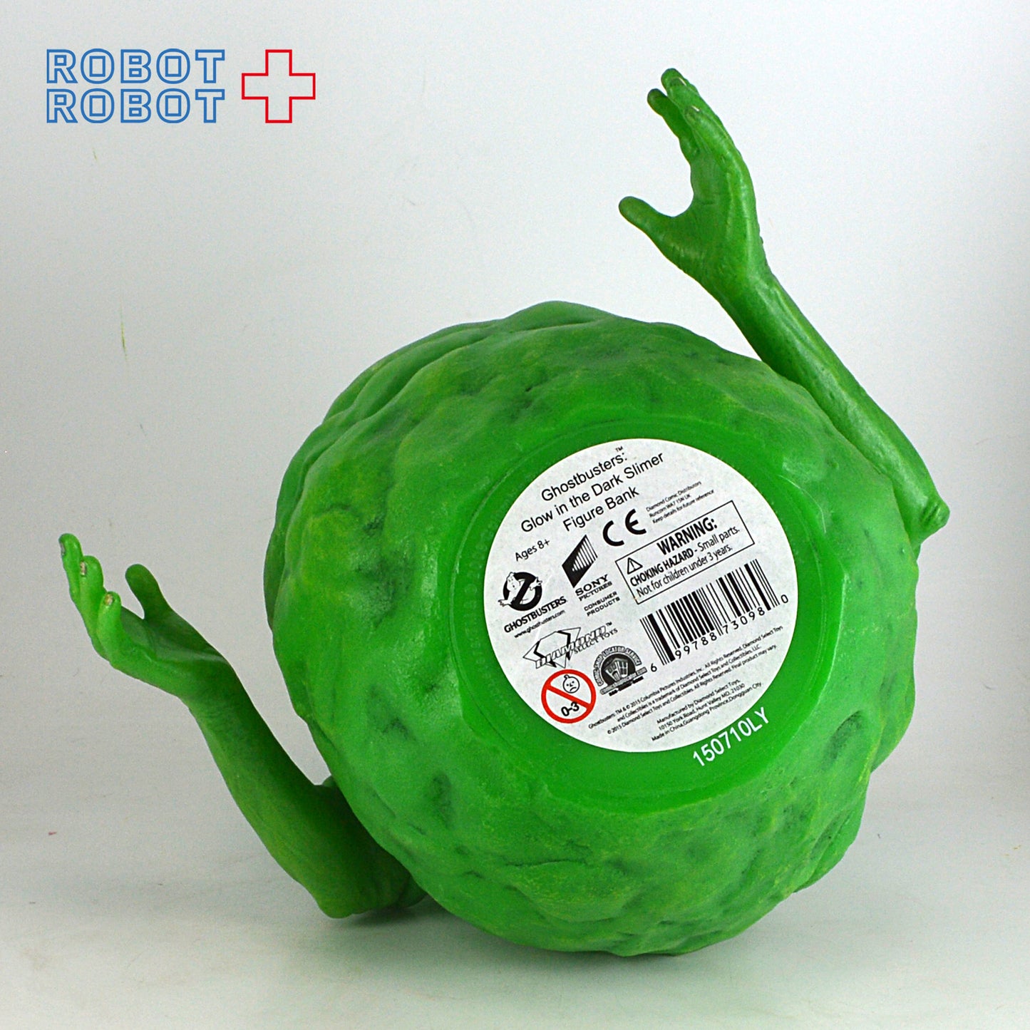 ゴーストバスターズ スライマー ソフビ貯金箱 バンク ダイアモンドセレクト