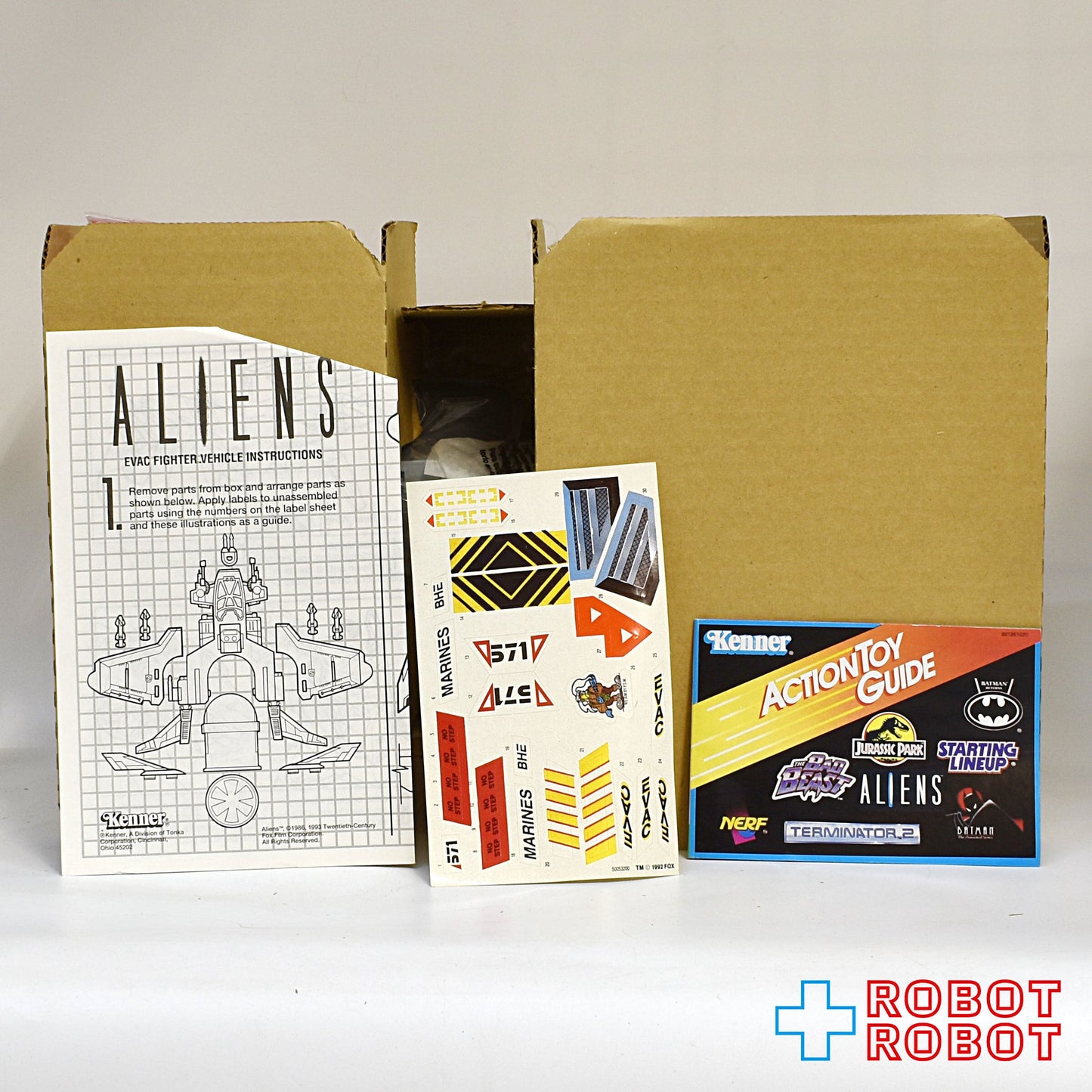 ケナー エイリアン2 スペースマリーン EVAC ファイター 箱開封