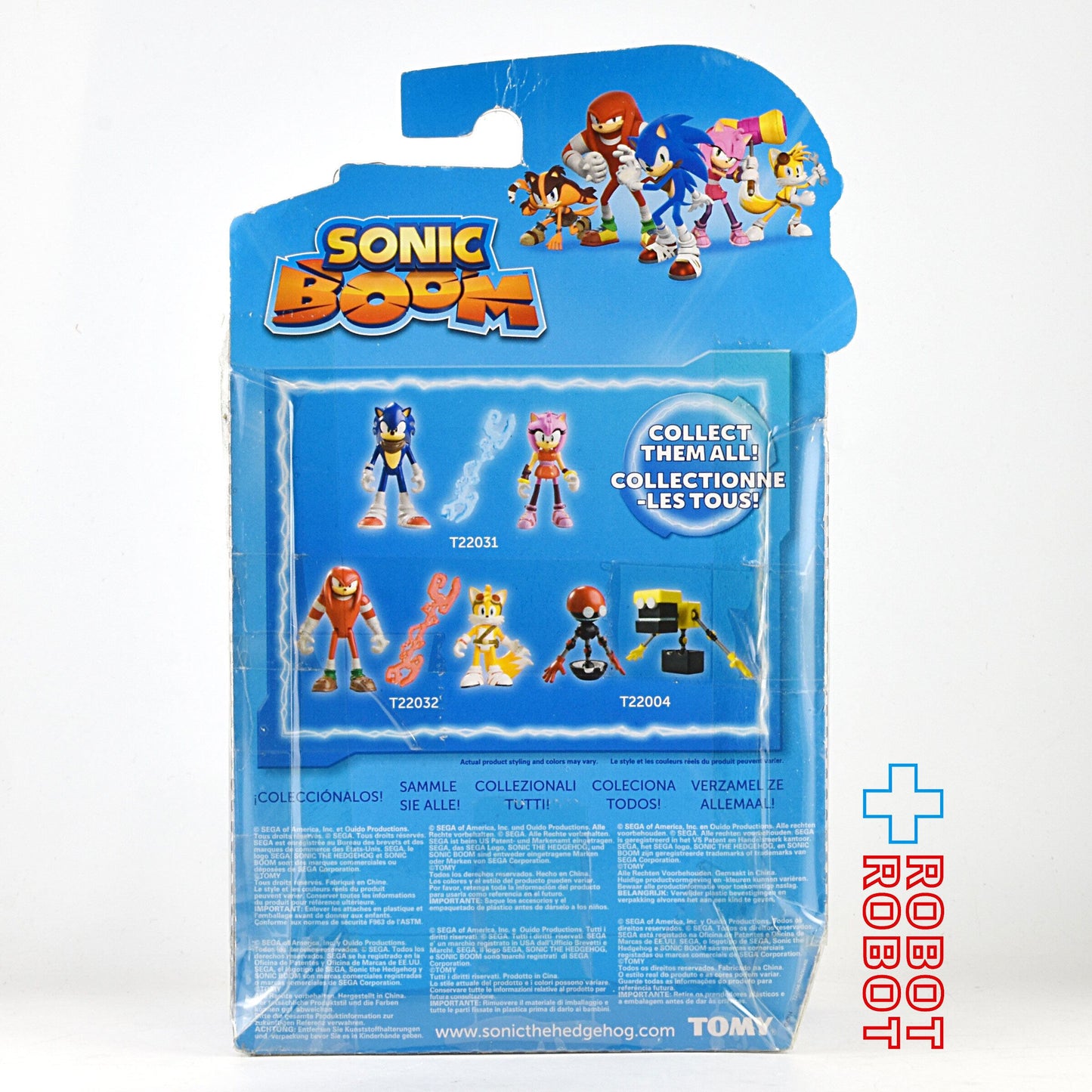 トミー ソニックブーム ソニック&エミー 3インチ アクションフィギュア 未開封