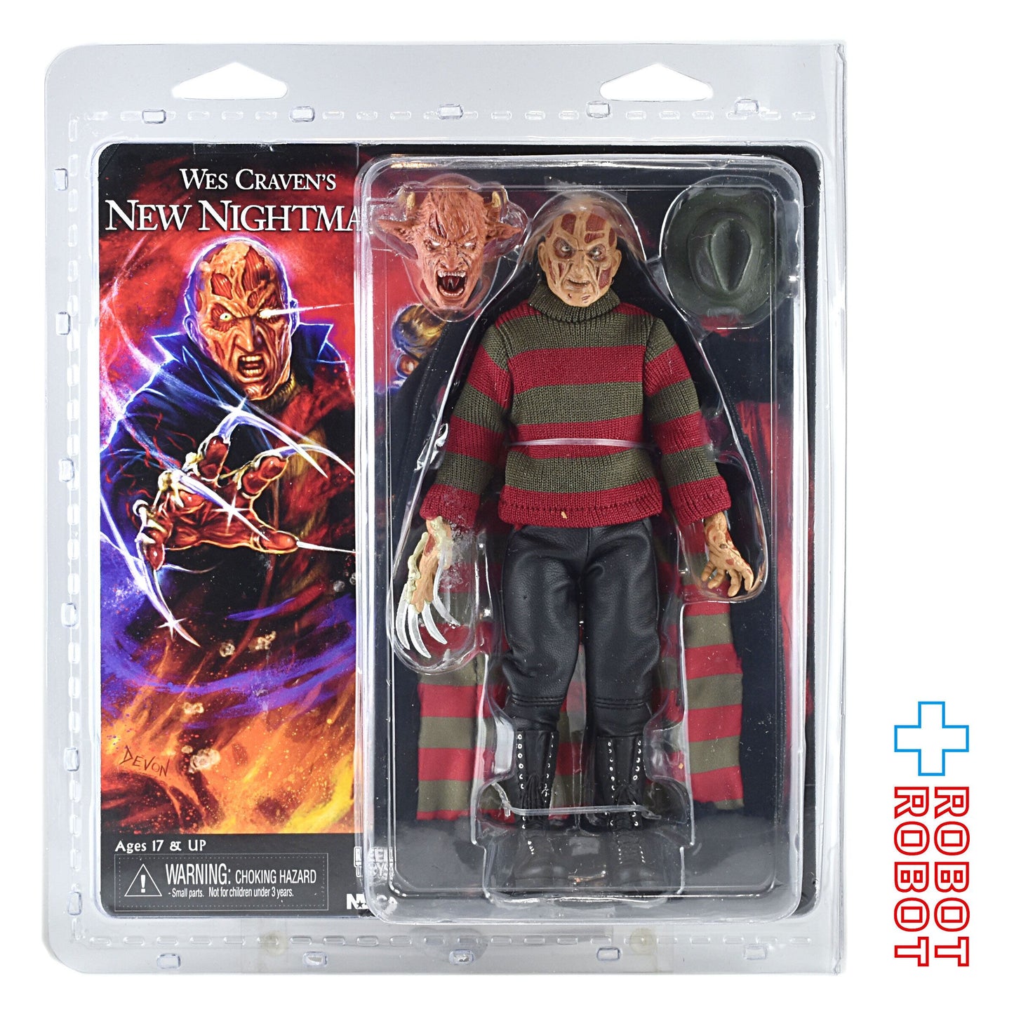 NECA エルム街の悪夢 ザ・リアルナイトメア フレディ・クルーガー 8インチ アクションフィギュア 未開封