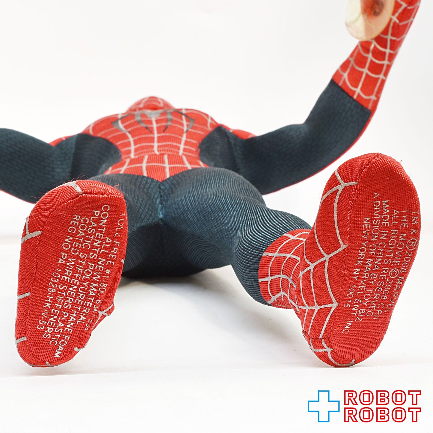 トイビズ ウルトラポーズ スパイダーマン2 ポーズ&スティック アクションフィギュア 2008 ルース完品