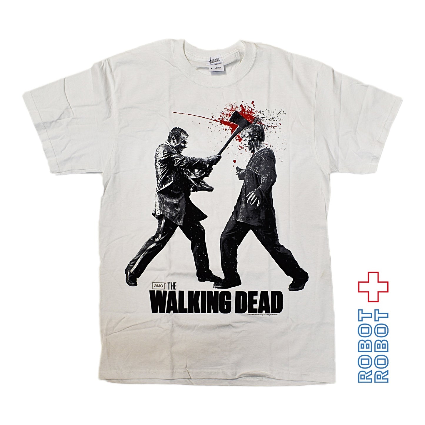 Tシャツ ウォーキング・デッド アックス ウォーカー ヘッド