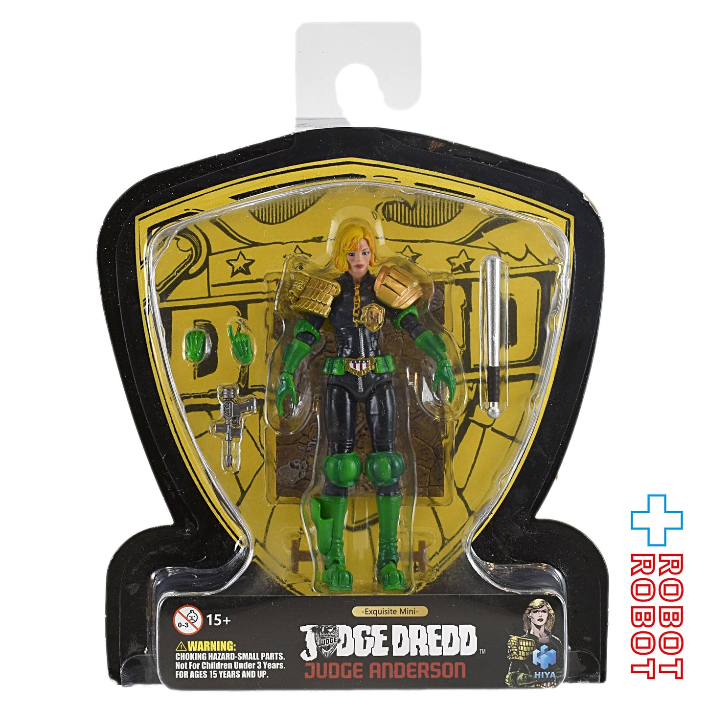 ハイヤトイズ ジャッジ・ドレッド ジャッジ・アンダーソン 1/18 アクションフィギュア 未開封