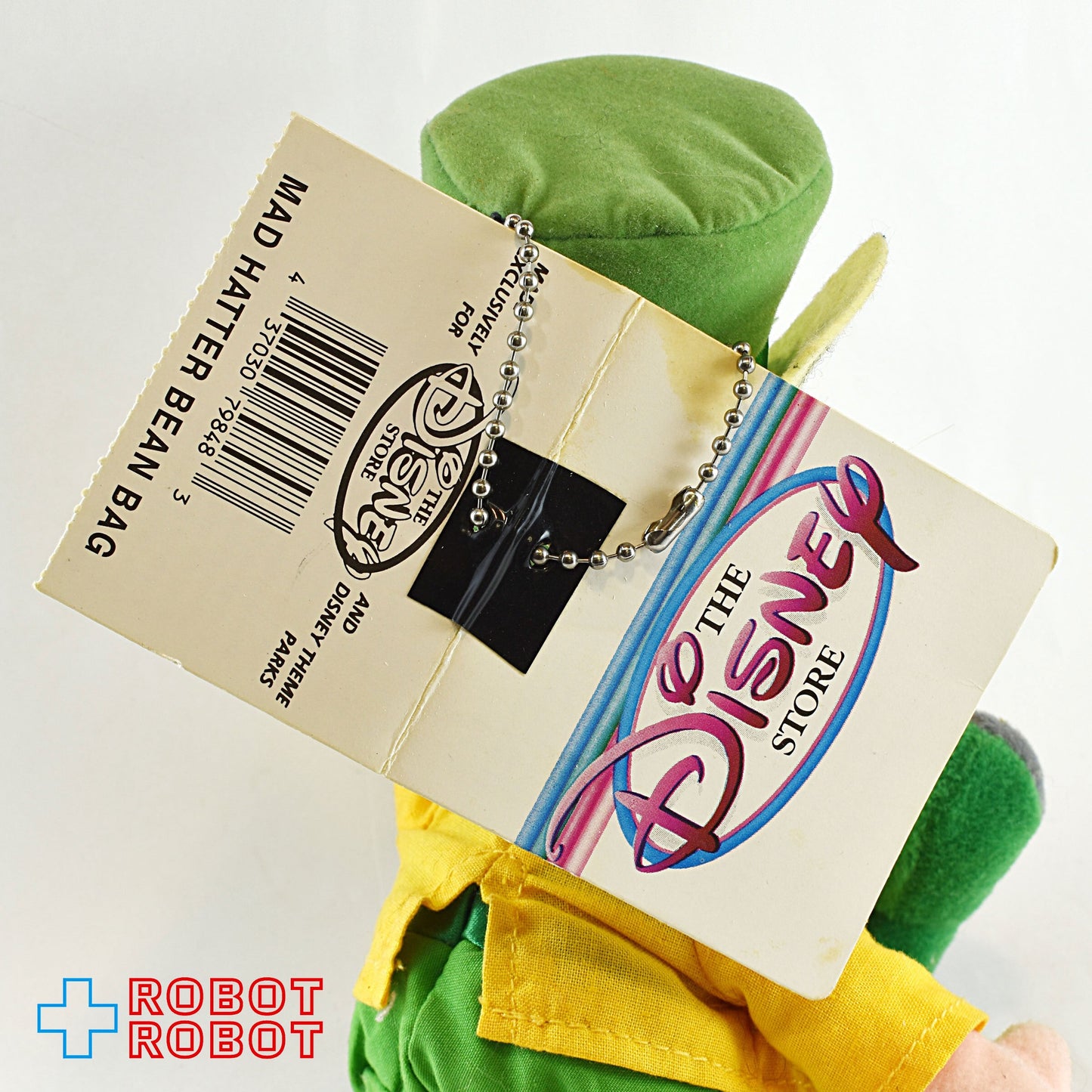 ディズニーストア 不思議の国のアリス マッドハッター ビーンバッグ ぬいぐるみ