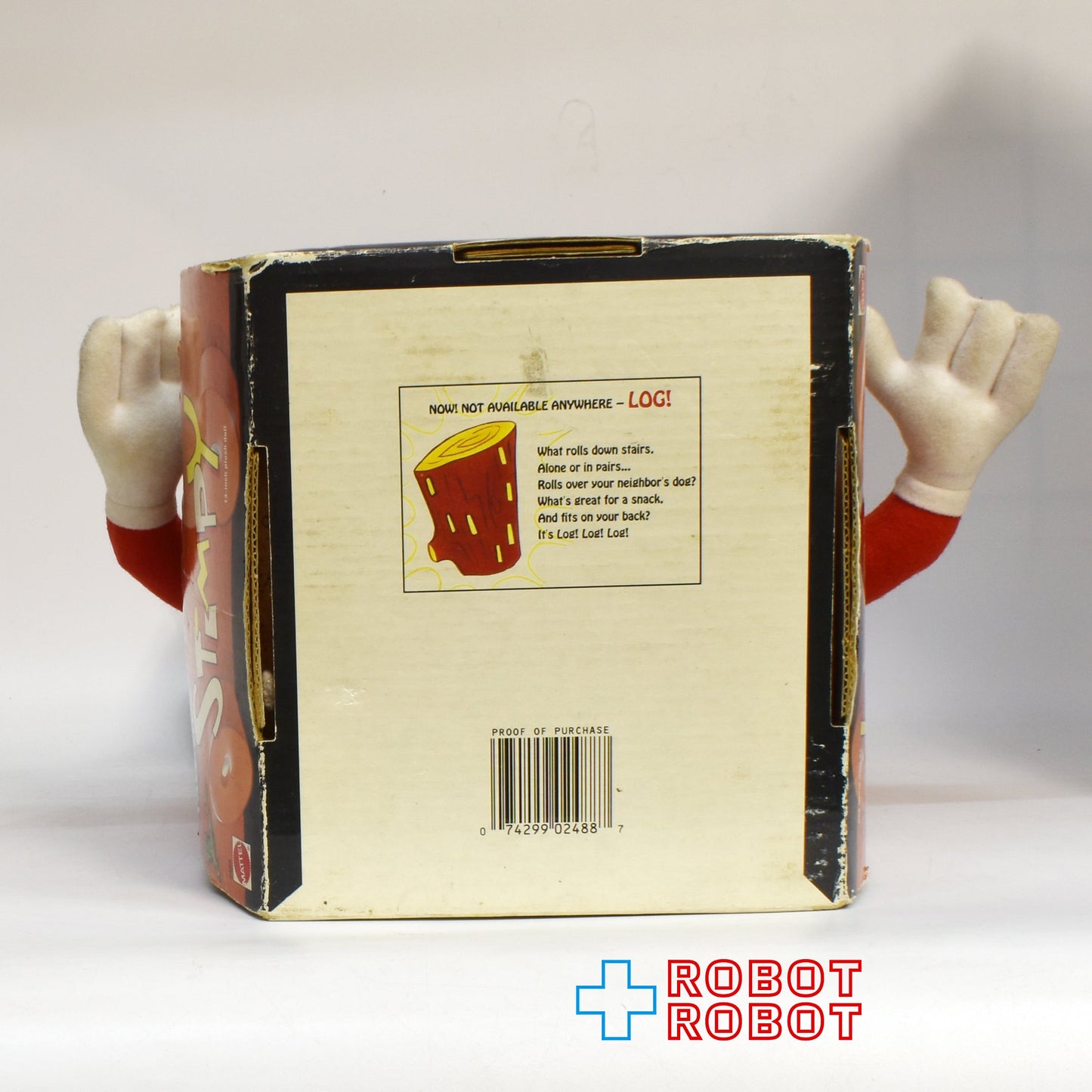 マテル レン&スティンピー トーキング ぬいぐるみ 箱入