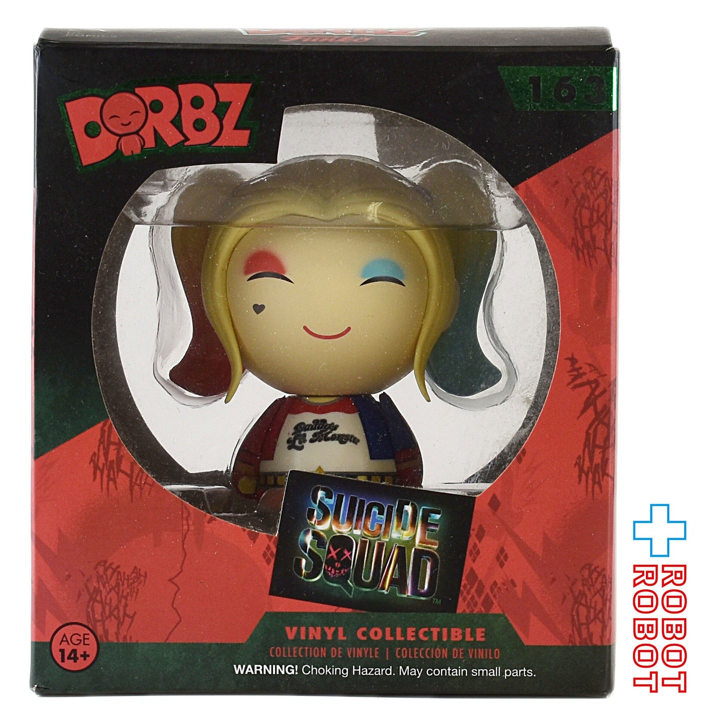 ファンコ DORBZ ドーブズ 163 スーサイド・スクワッド ハーレイ・クイン ビニール コレクティブル フィギュア 箱入未開封 ※難有