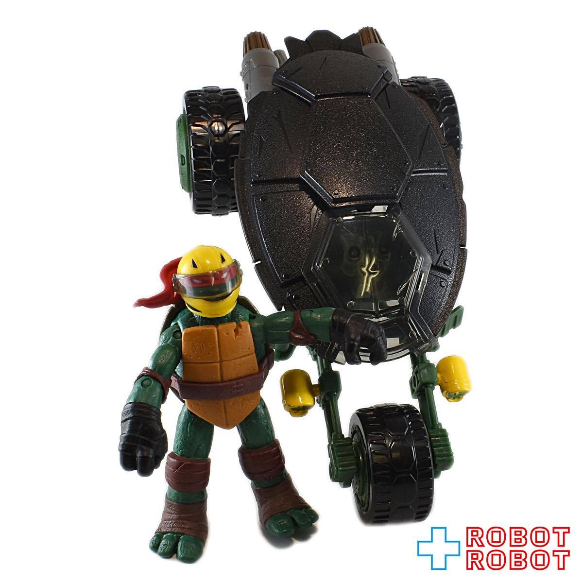 ティーンエイジ・ミュータント・ニンジャ・タートルズ ニンジャ・ステルス・バイク&ラファエロ アクションフィギュア