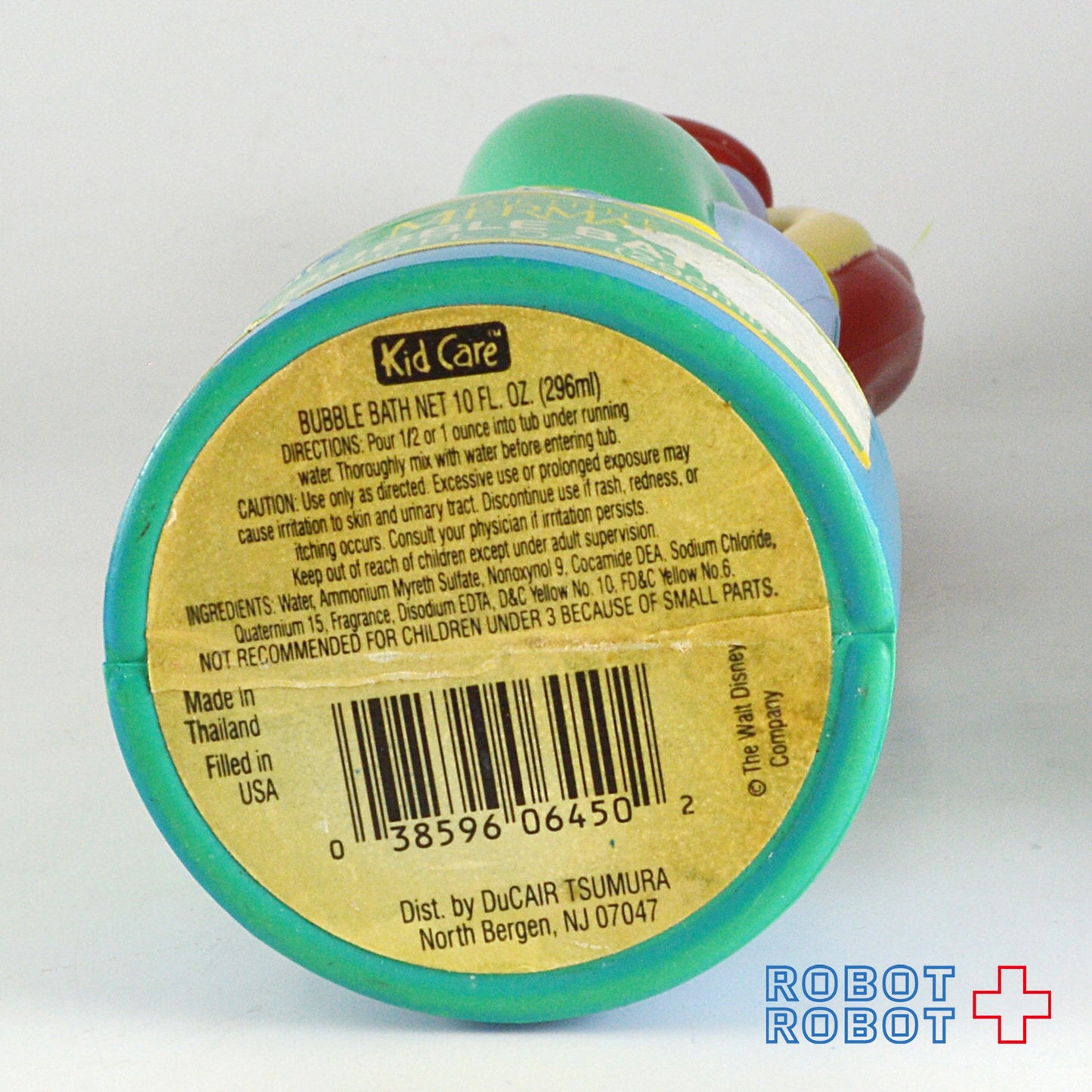 アリエル リトルマーメイド立ち バブルバス・ボトル (キッドケア) ソーキー