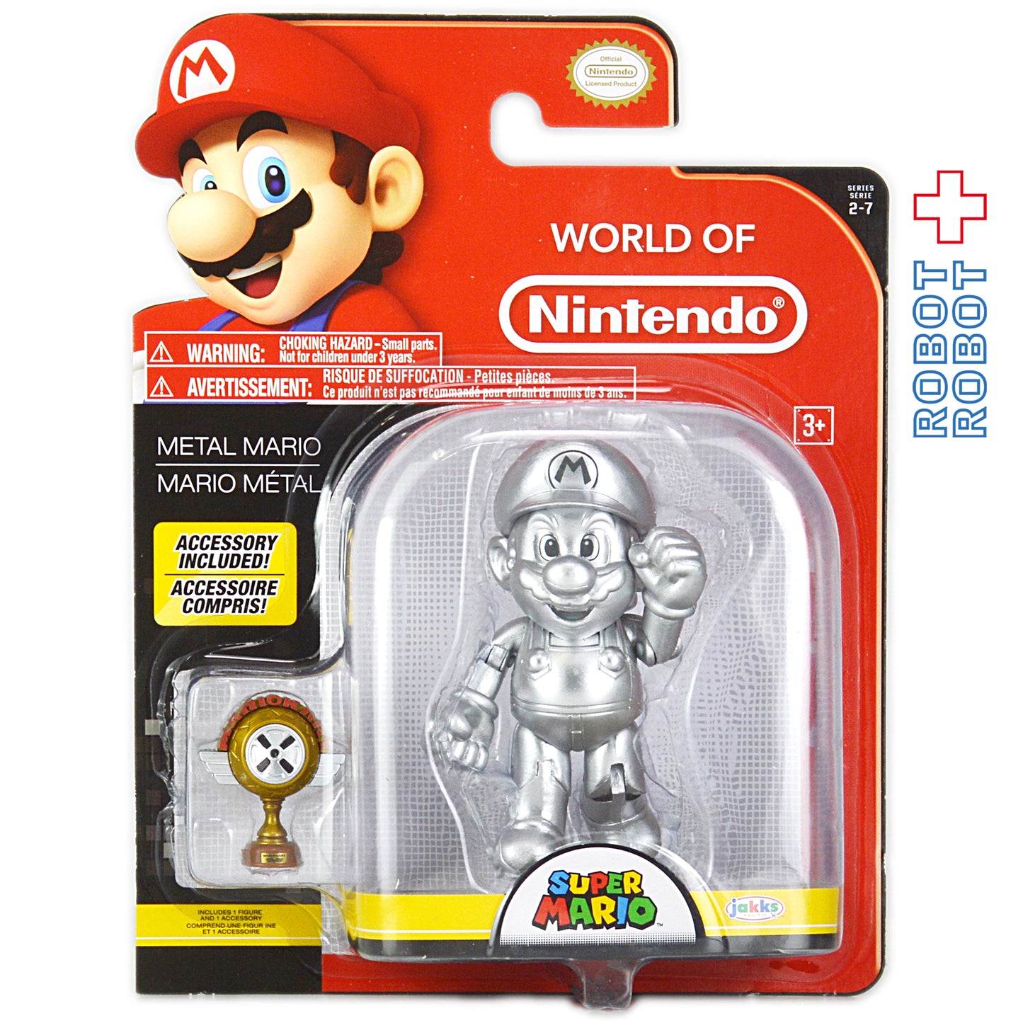 ワールドオブニンテンドー メタルマリオ 4インチ アクションフィギュア.