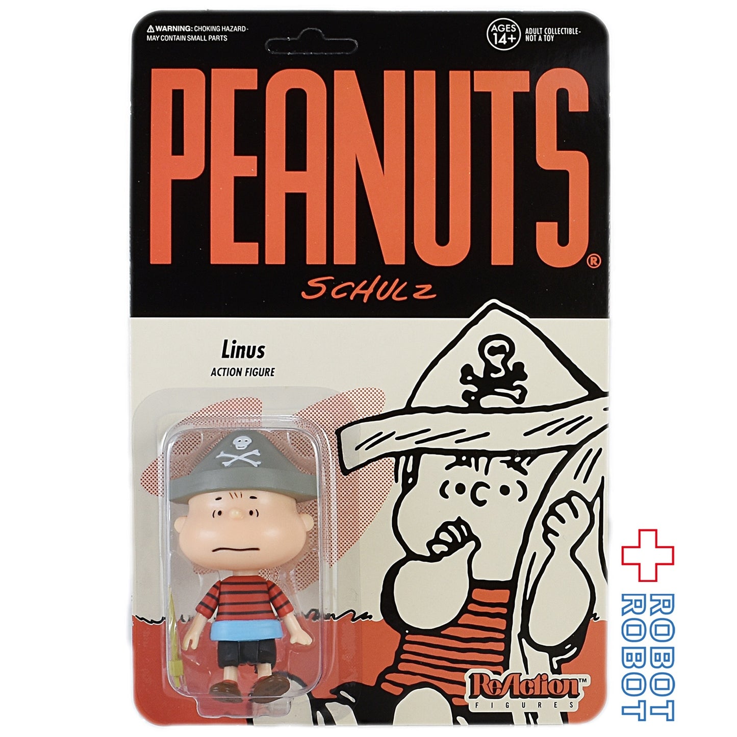 ●リ・アクション 3.75インチ・アクションフィギュア ピーナッツ シリーズ1 ライナス