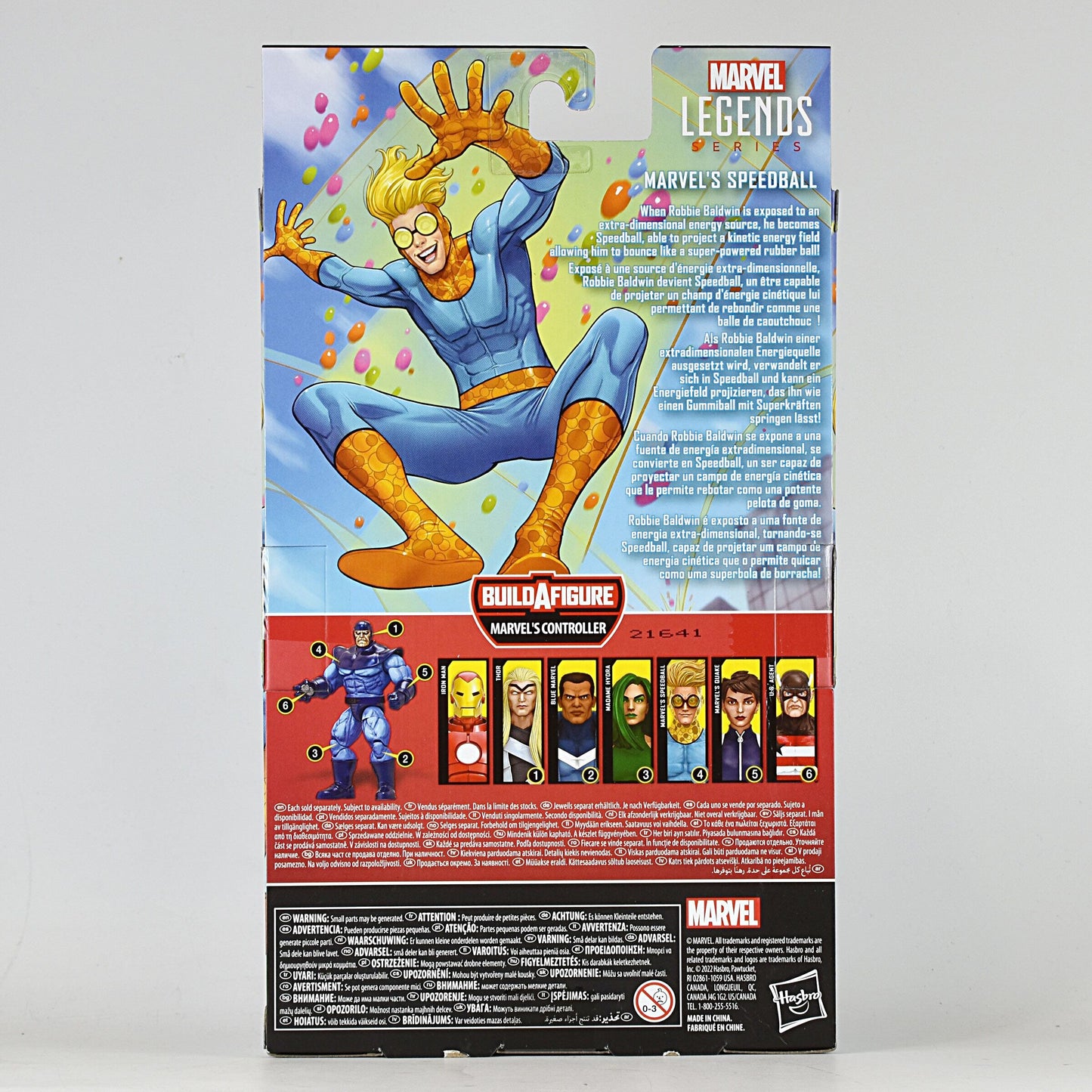 マーベルレジェンド コントローラー スピードボール アクションフィギュア 未開封
