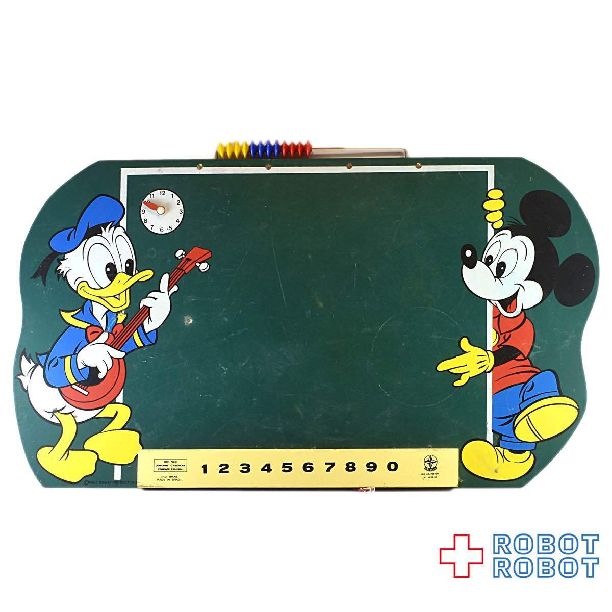 ミッキーマウスとドナルドダック 黒板