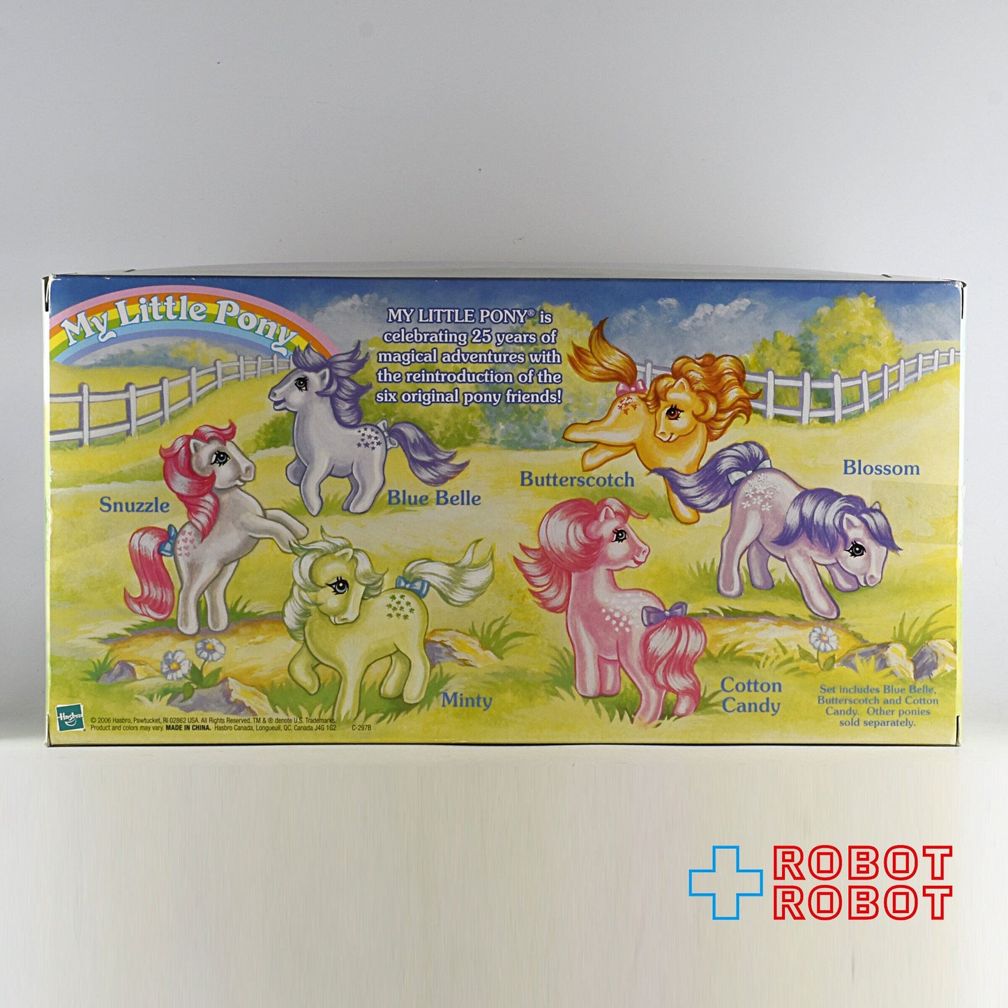 ハズブロ マイリトルポニー コレクション 1983 ブルーベリー バタースコッチ コットンキャンディー 3体セット