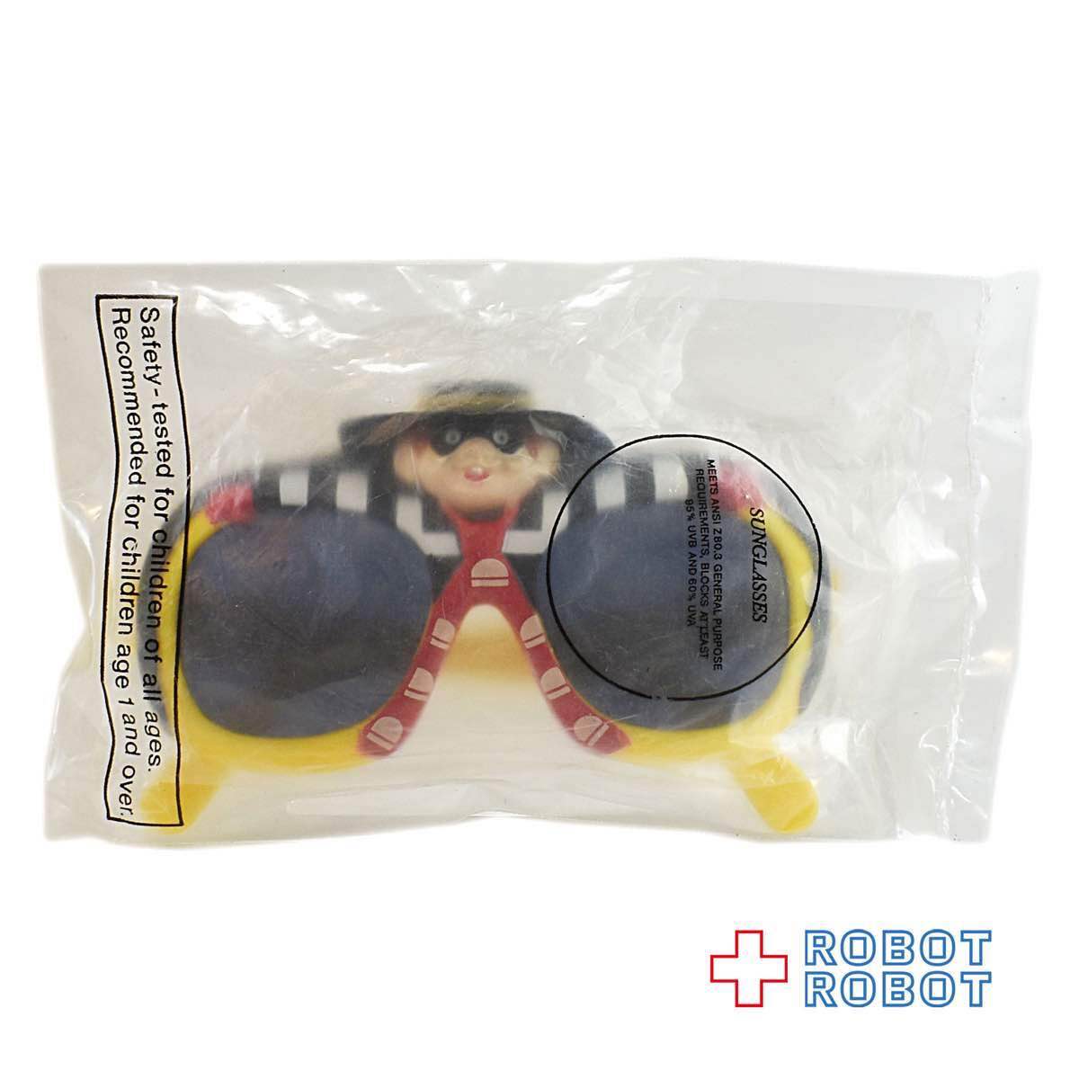 マクドナルド ハンバーグラー キッズ・サングラス 袋入未開封