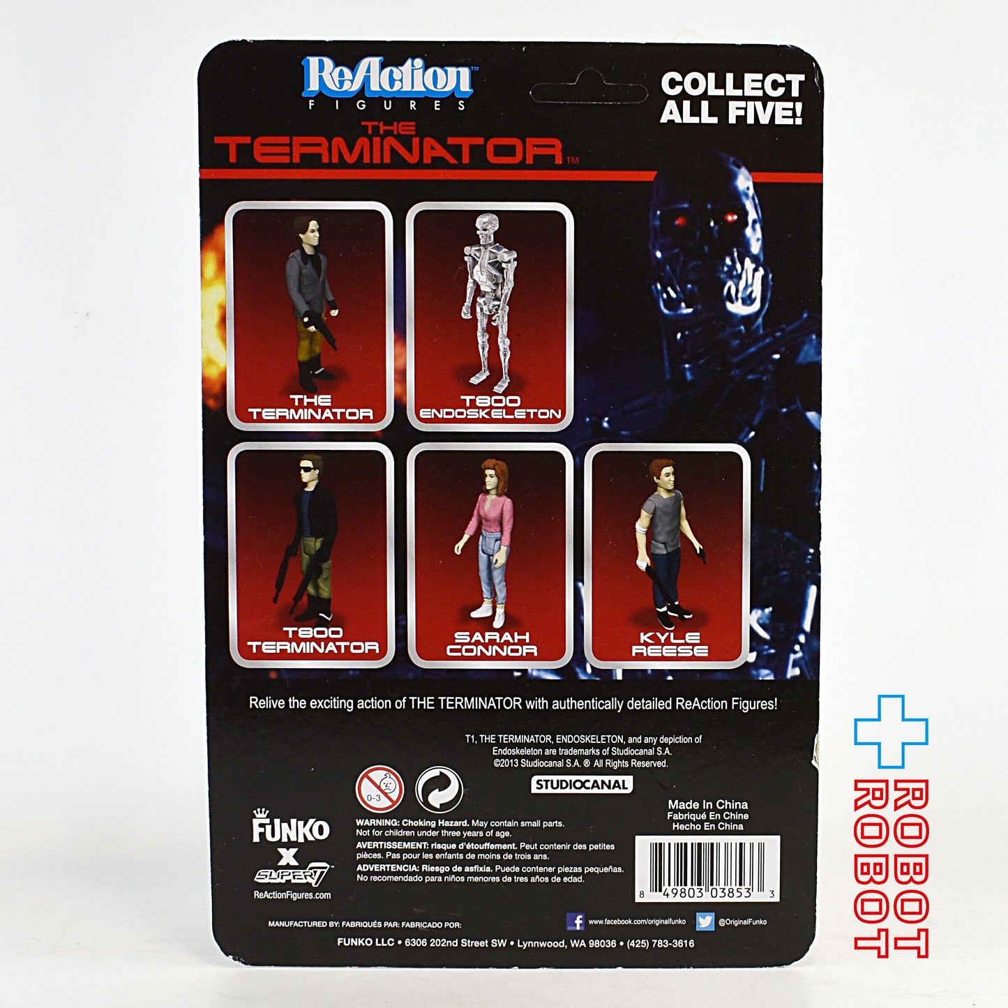 リ・アクション ターミネーター シリーズ1 カイル・リース アクションフィギュア 未開封