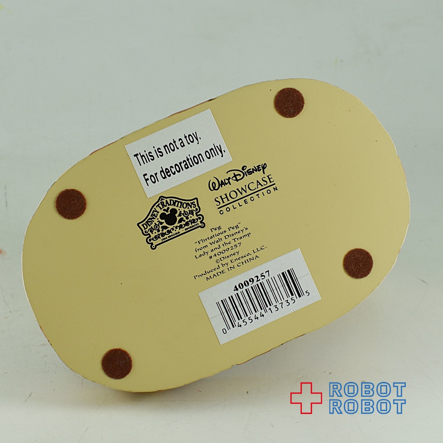 ディズニー・トラディション ジム・ショア エネスコ わんわん物語 ペグ フィギュア