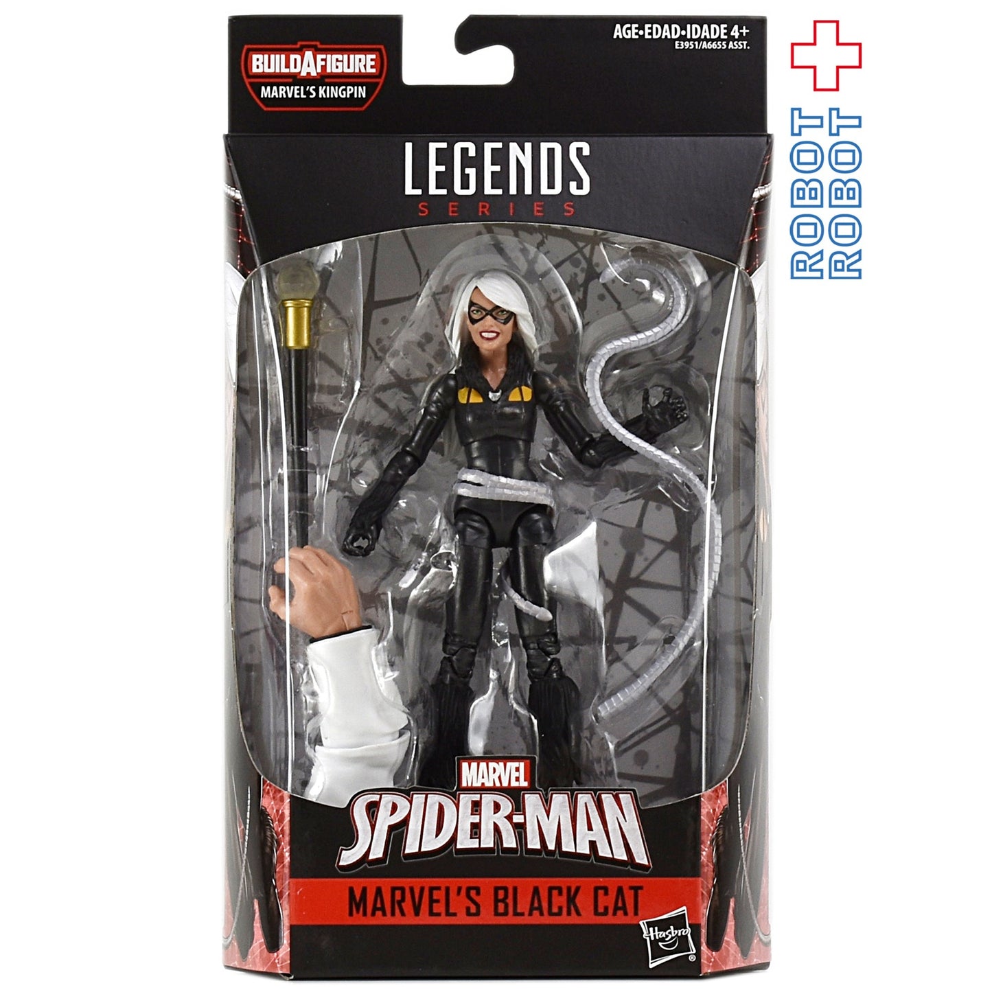 マーベルレジェンド スパイダーマン シリーズ9.0 キングピン・ビルド ブラックキャット