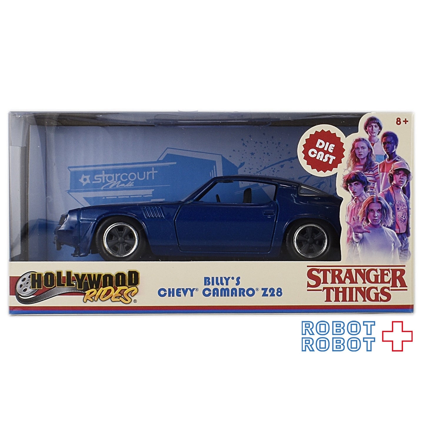 ●JADA TOYS メタルズ・ダイキャスト 1/32 ストレンジャー・シングス ビリー 1979 CAMARO Z28