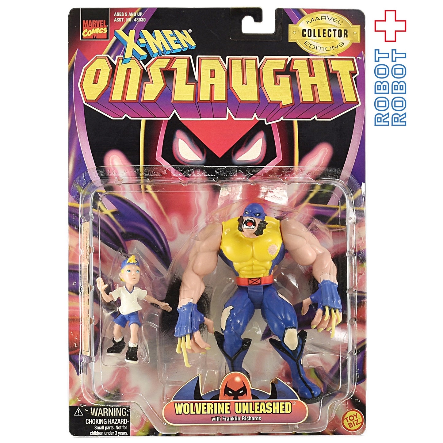トイビズ X-MEN ONSLAUGHT ウルヴァリン アンリーシュド