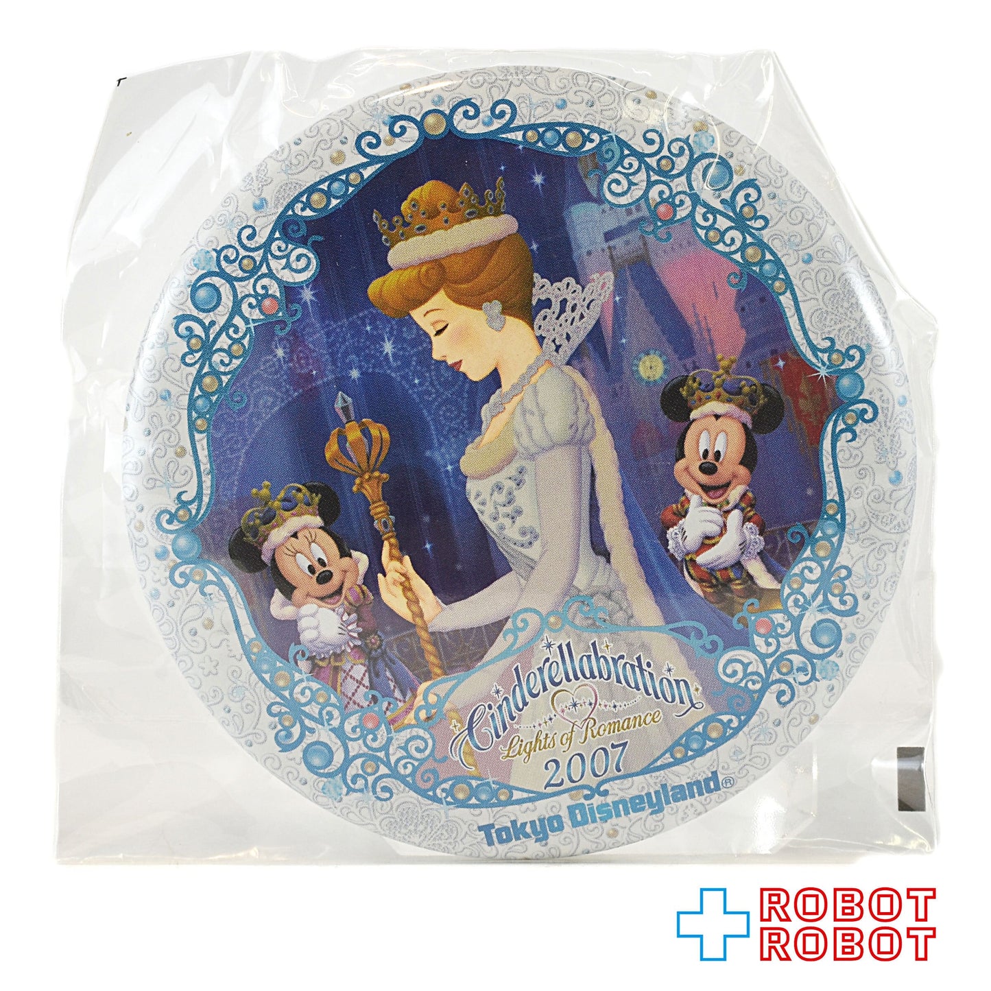 TDR 東京ディズニーランド シンデレラブレーション シンデレラ 缶バッジ