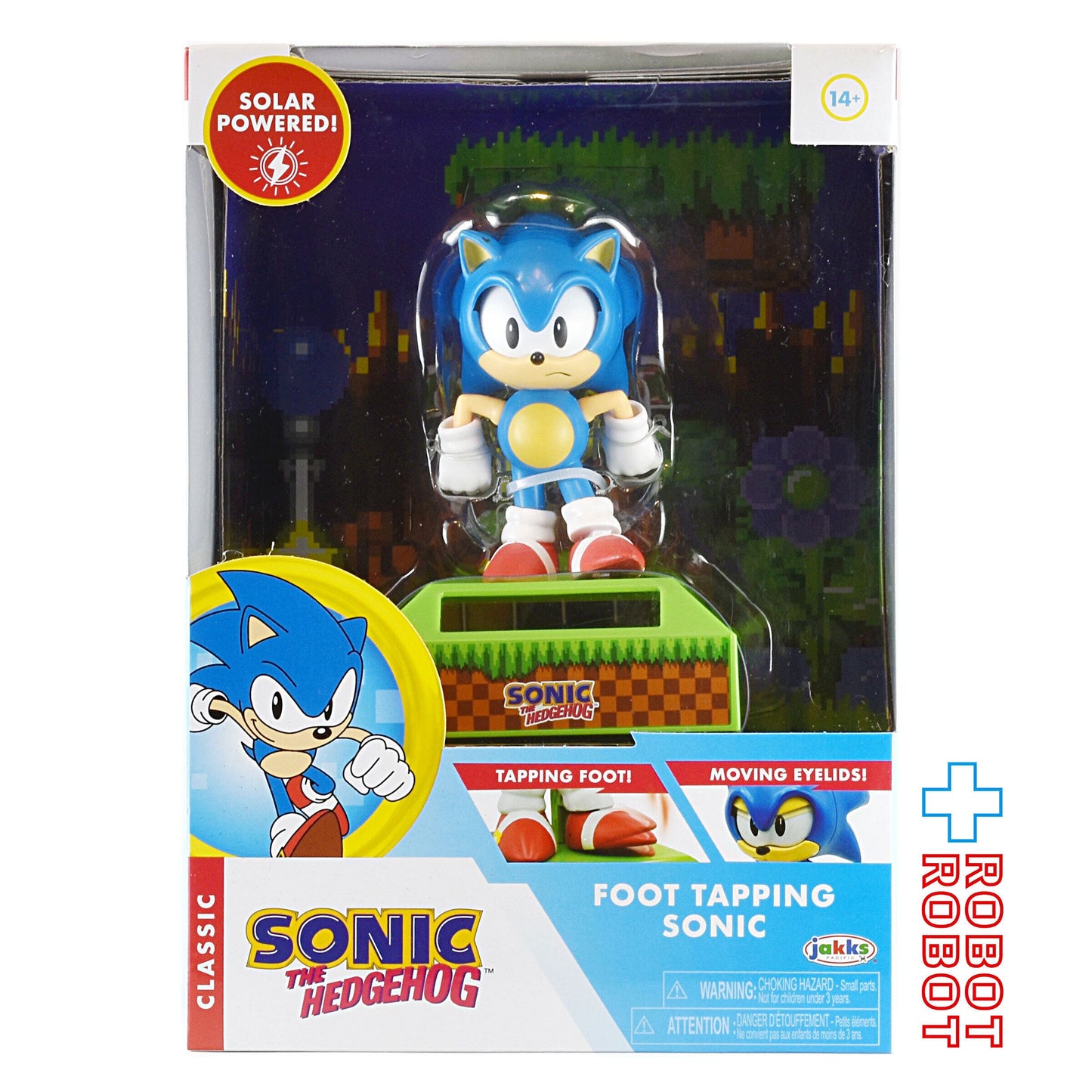 ソニック・ザ・ヘッジホッグ ソーラーパワー フットタッピング フィギュア 未開封