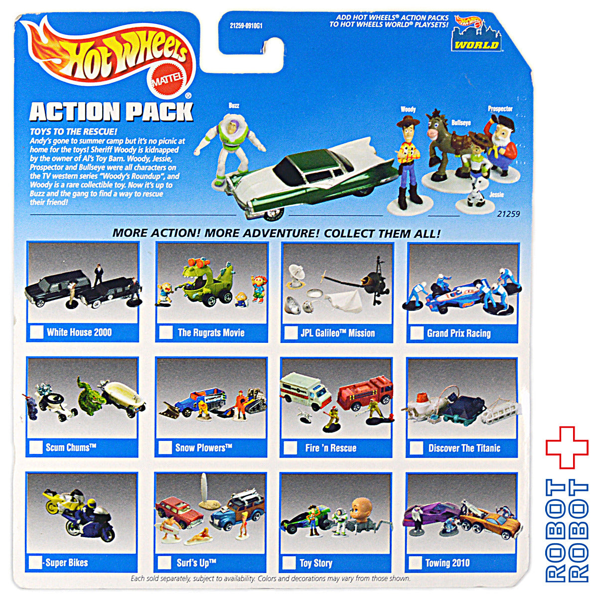 トイストーリー2 ホットウィール アクションパック アルズトイバーン
