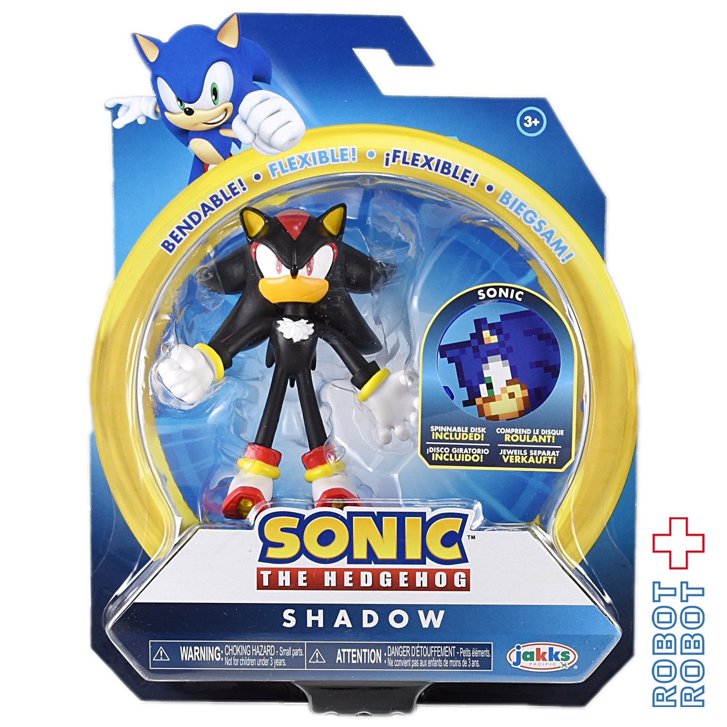 ソニック・ザ・ヘッジホッグ 4インチ アクションフィギュア シャドウ・ザ・ヘッジホッグ