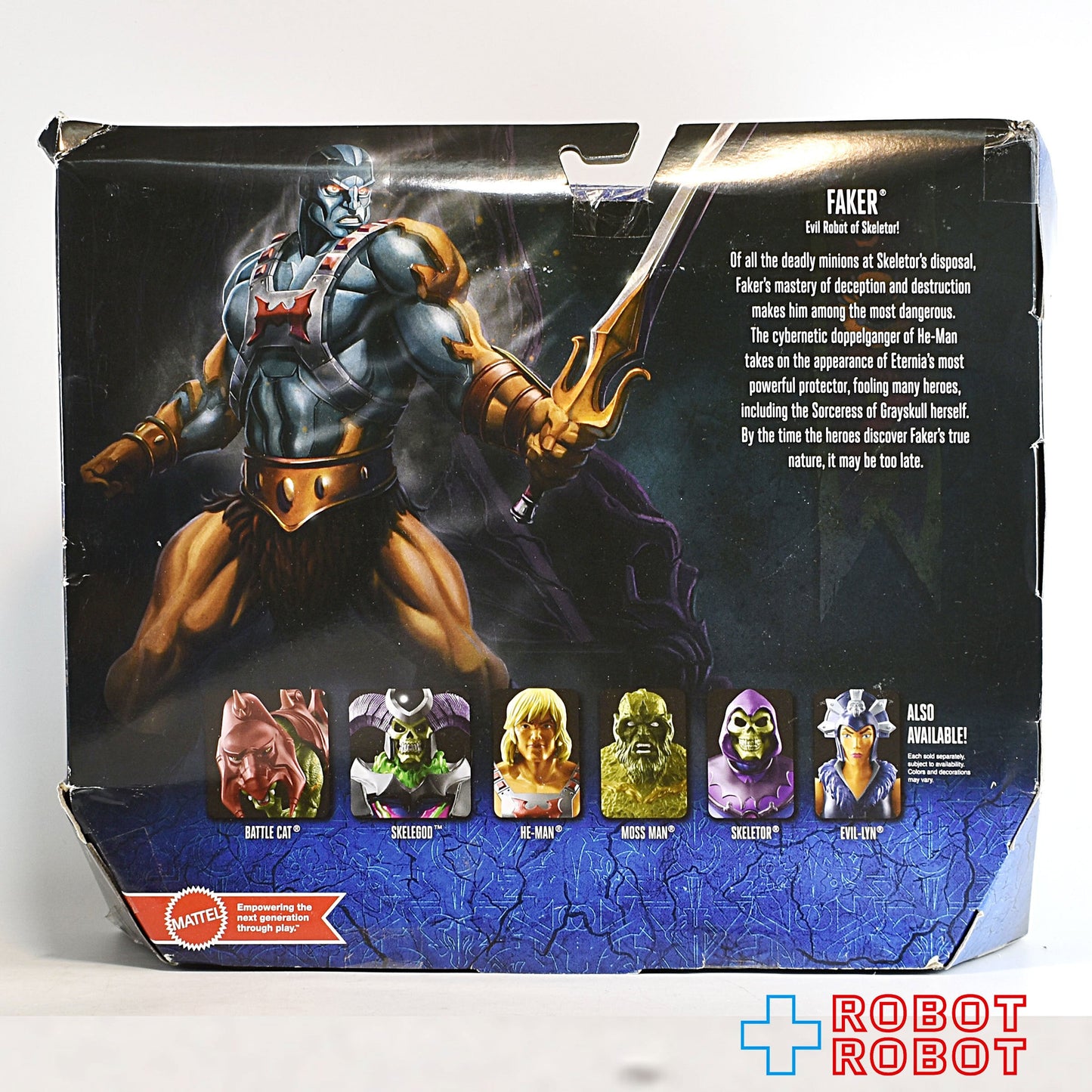 マテル MOTU マスターズ・オブ・ザ・ユニバース 黙示録 リベレーション マスターバース 7インチ フェイカー アクションフィギュア 未開封