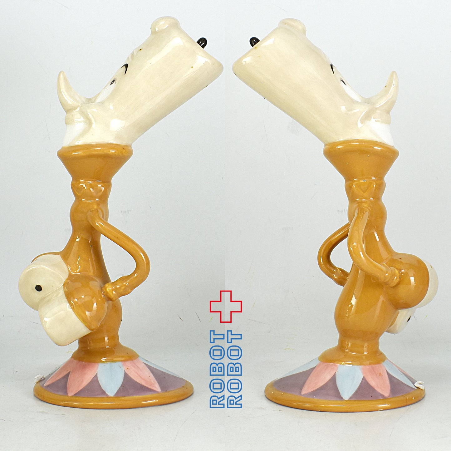 美女と野獣 10周年 ティーセット 陶器 フィギュアリン 箱付 - ROBOTROBOT