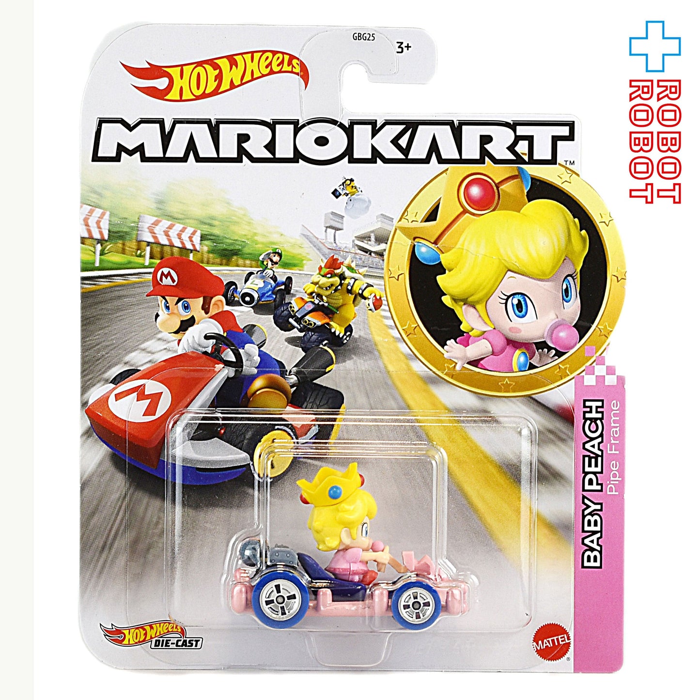ホットウィール マリオカート ベビィピーチ スケルトン