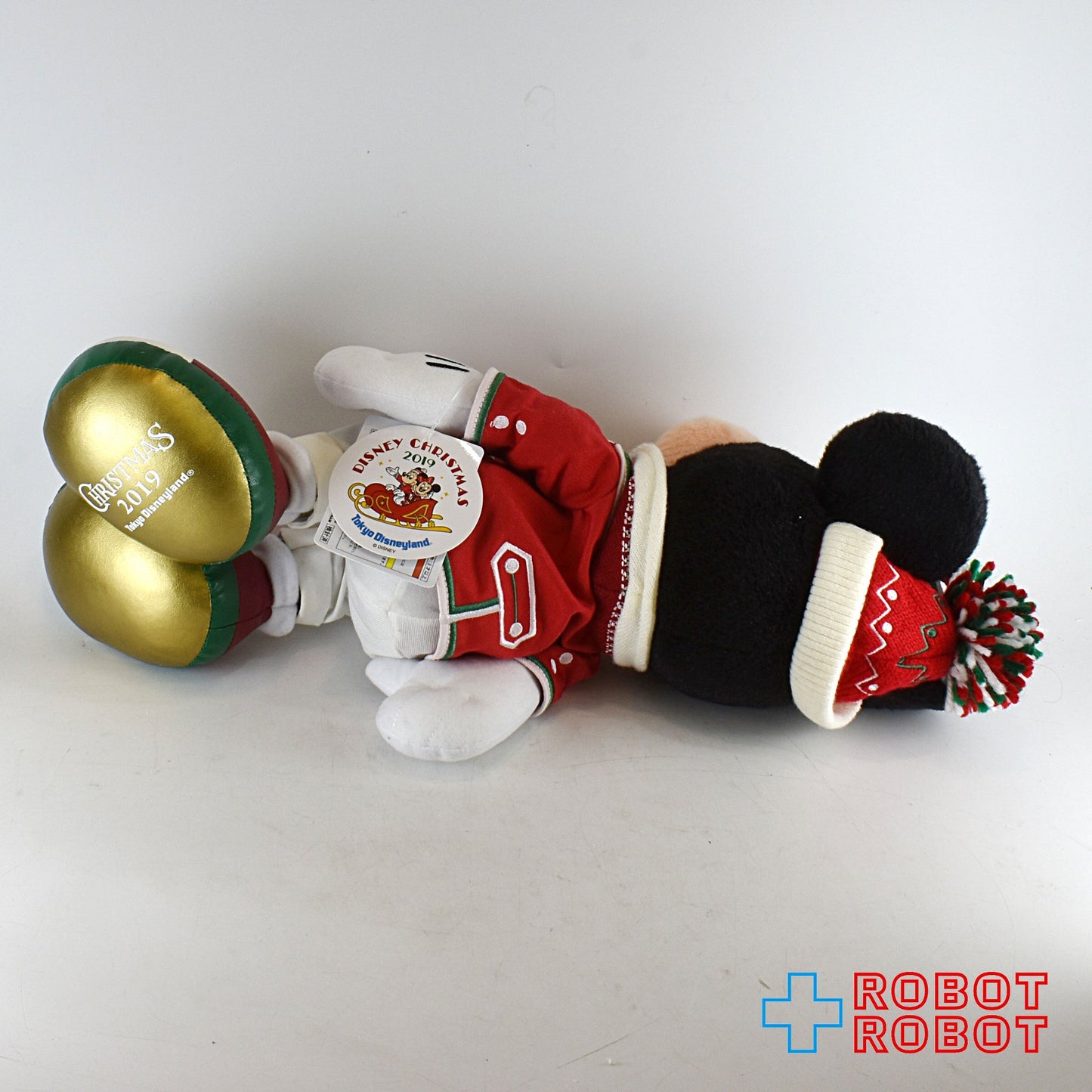 東京ディズニーランド 2019 ディズニー・クリスマス ミッキーマウス ぬいぐるみ レトロ