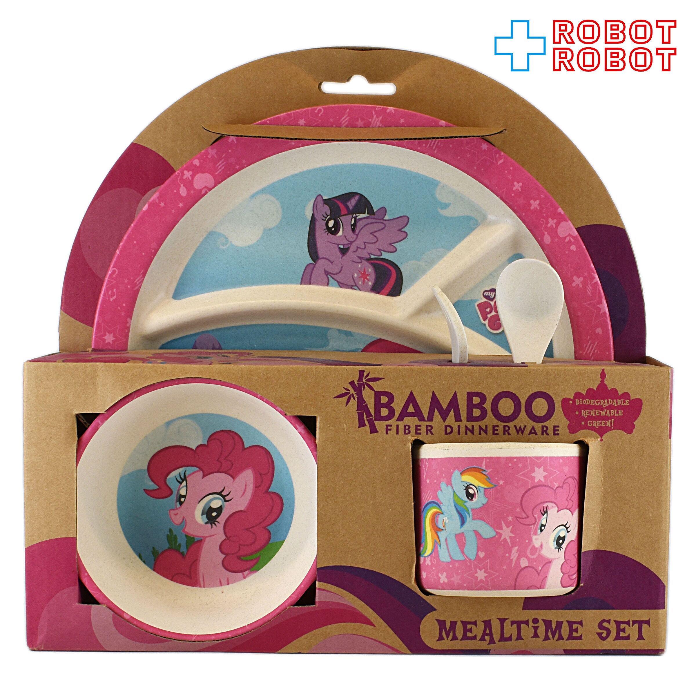 マイリトルポニー バンブーファイバーディナーウェア ミールタイム