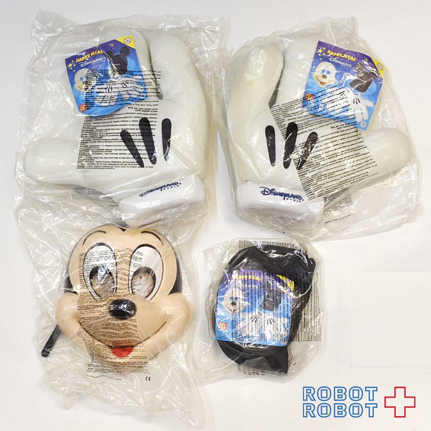 マクドナルド ハッピーミール ディズニーランド パリ ミッキーマウス コスチューム セット ※難あり